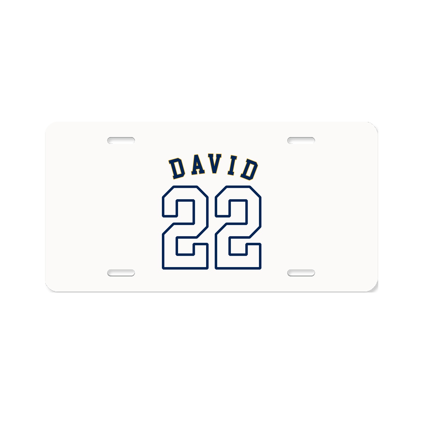 License Plate — Shirsey Arch in Classic