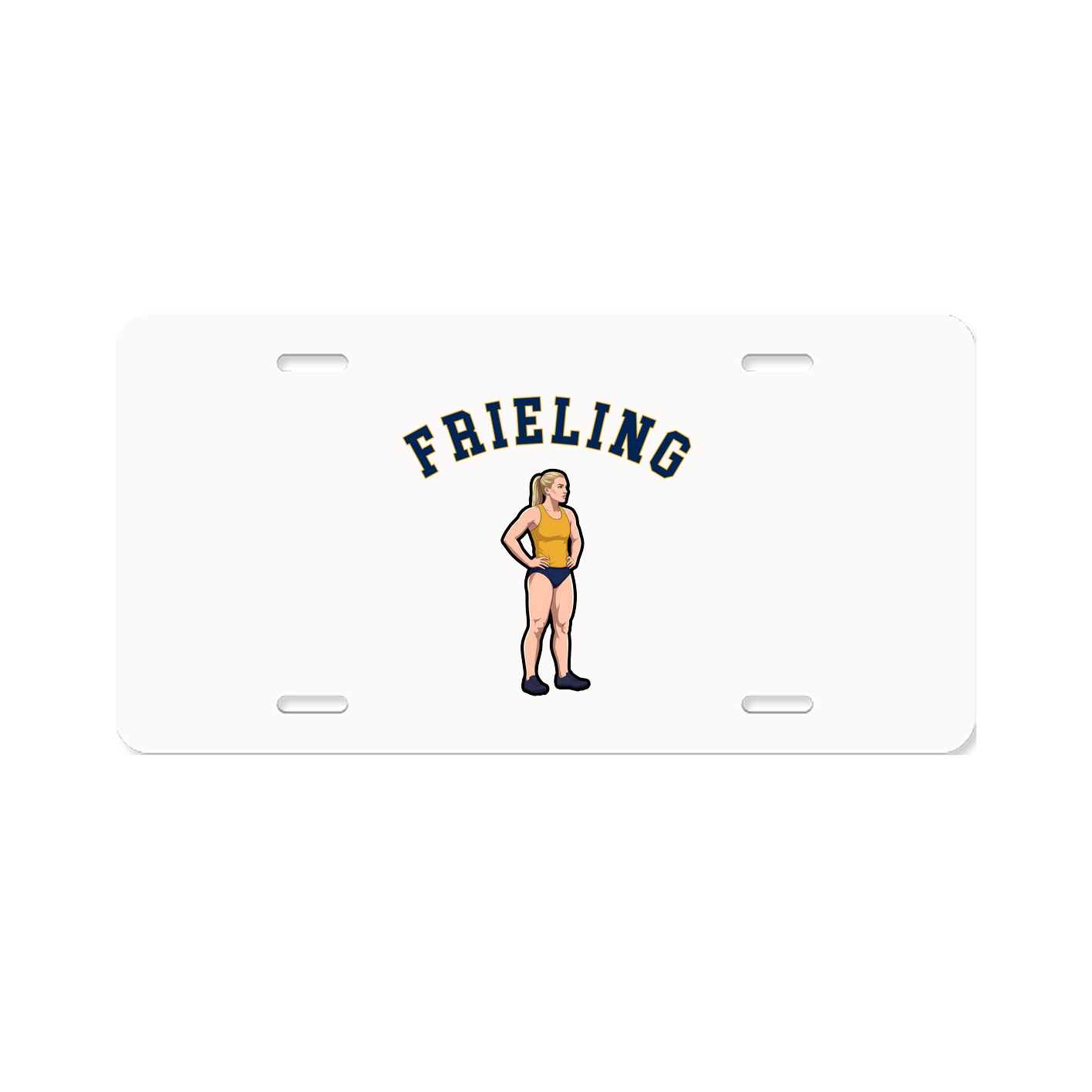License Plate — Shirsey Arch in Classic