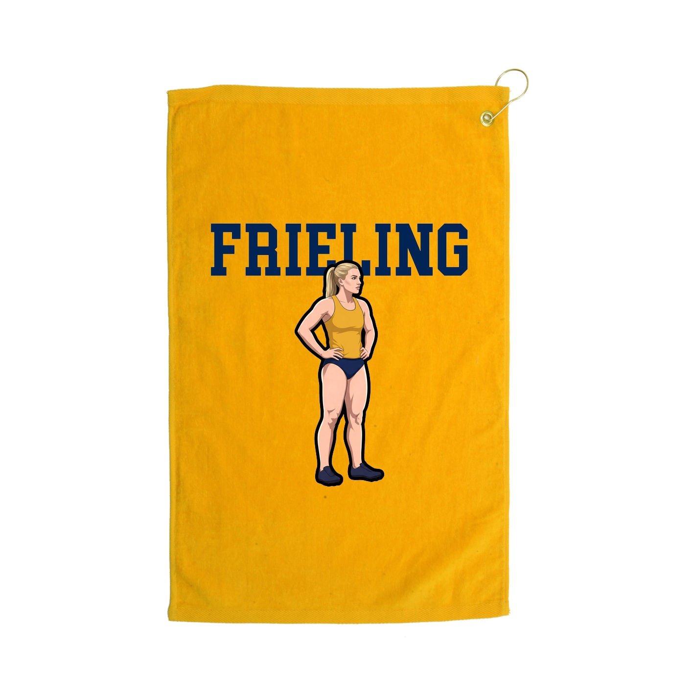 Golf Towel — Shirsey in Gold