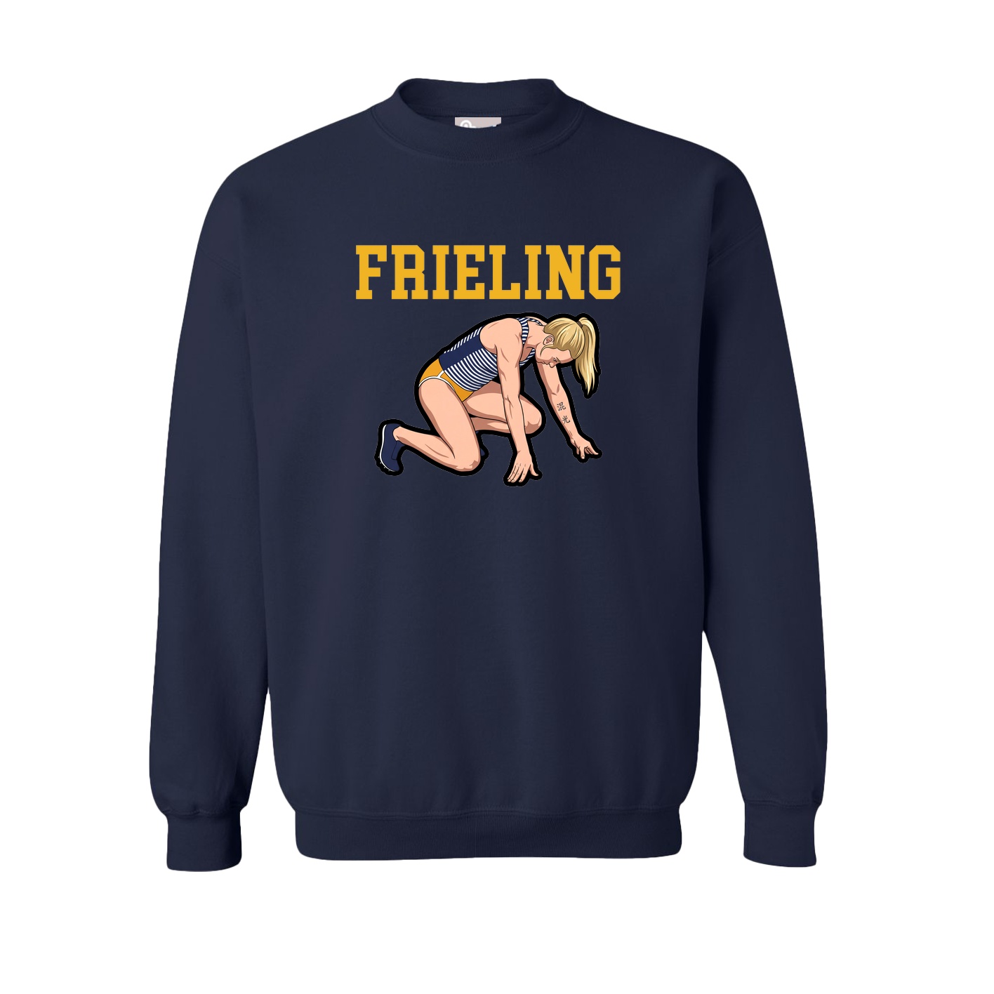 Fleece Crew — Shirsey in Navy