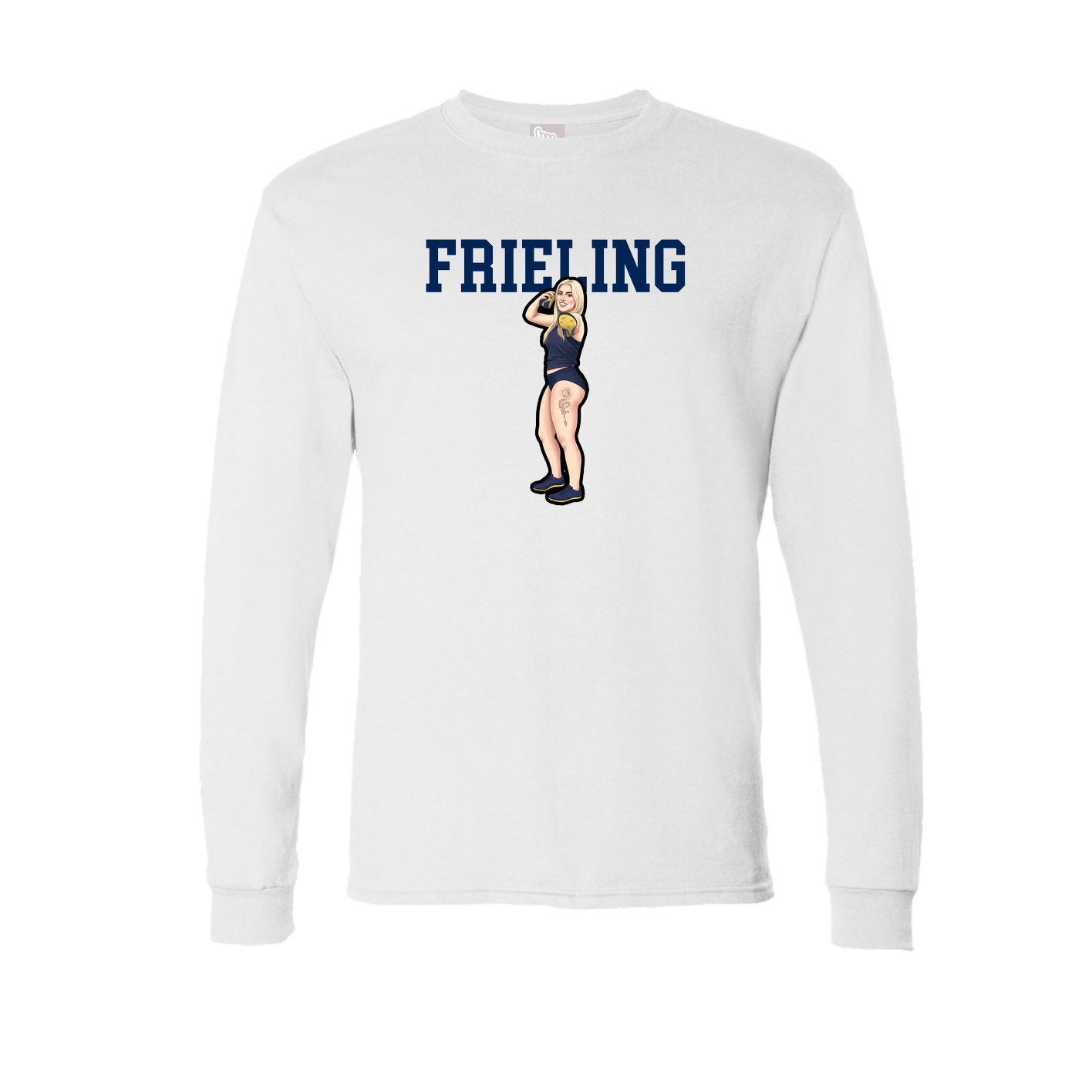 Long Sleeve Tee — Shirsey in White