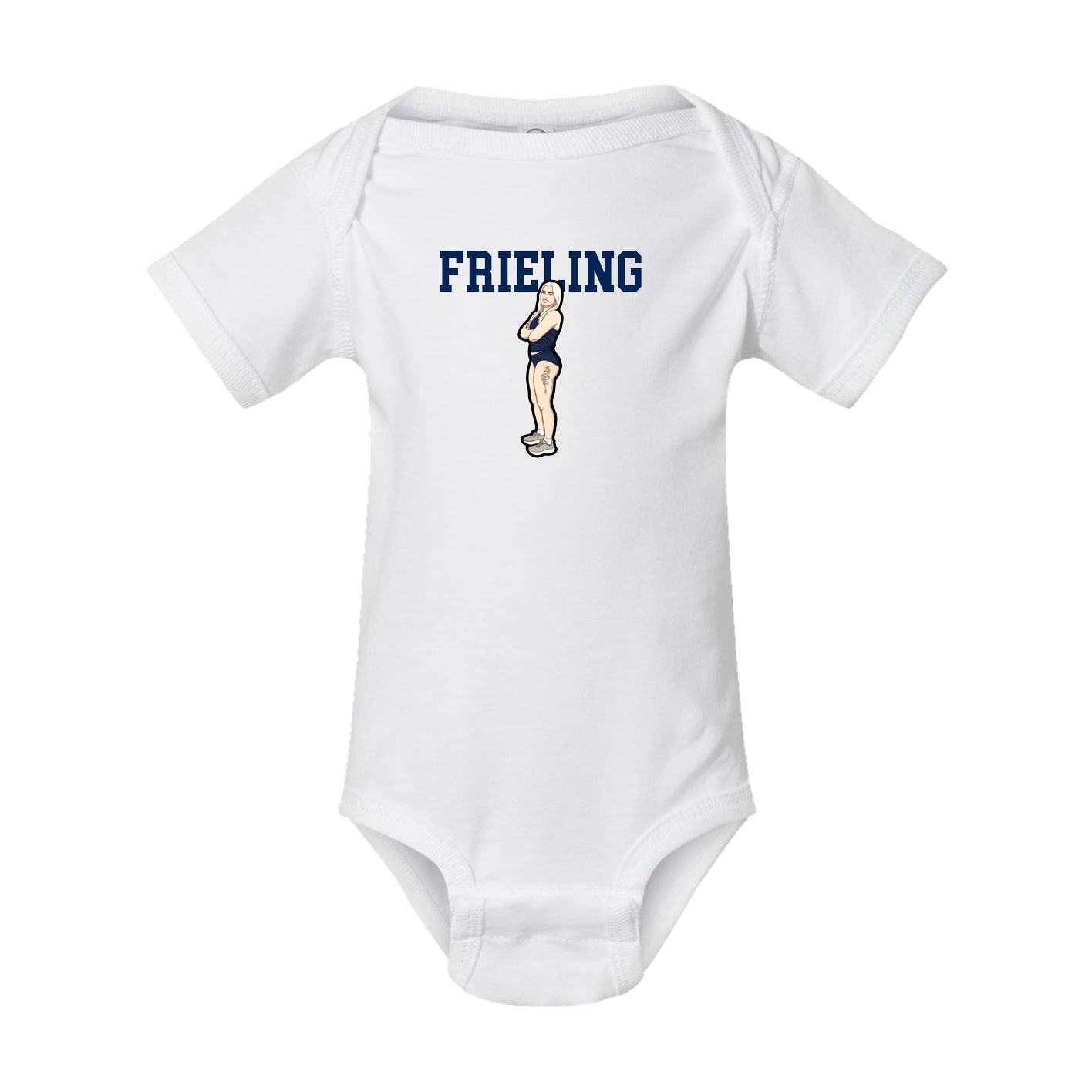 Baby Onesie — Shirsey in White