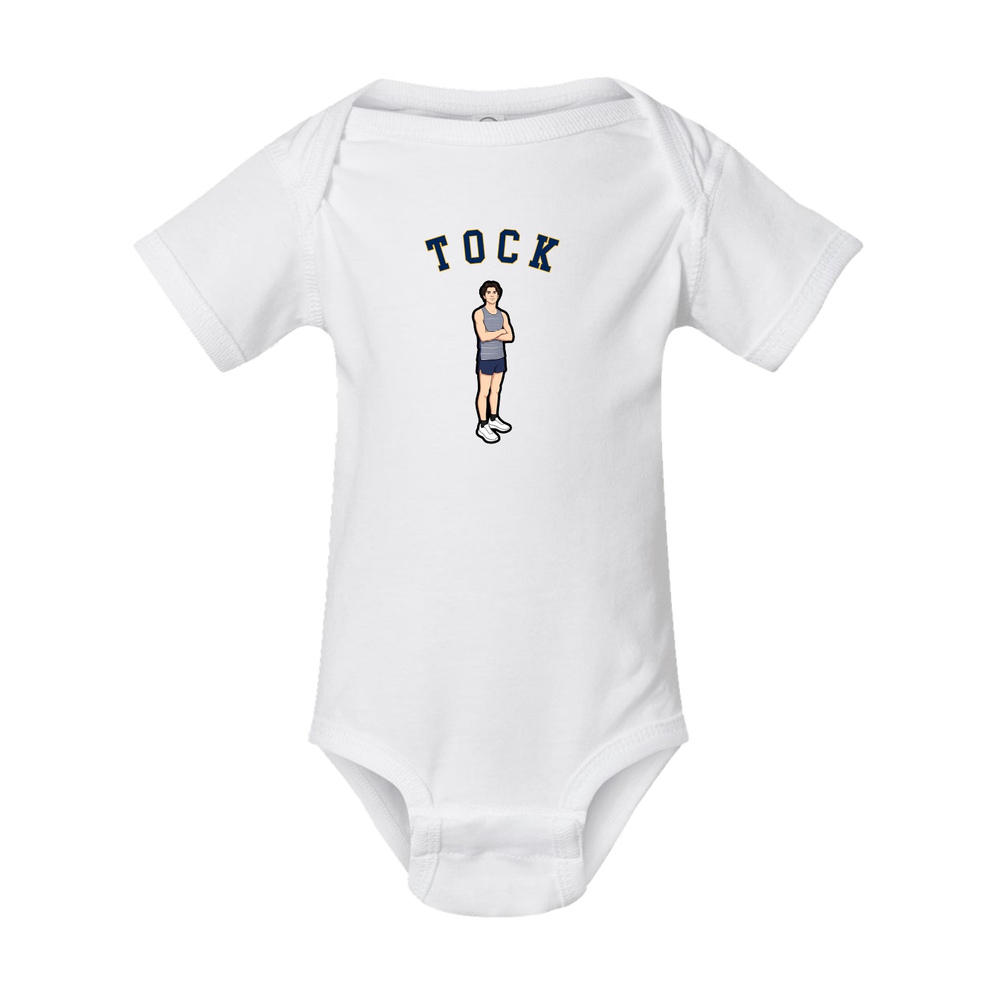 Baby Onesie — Shirsey Arch in White
