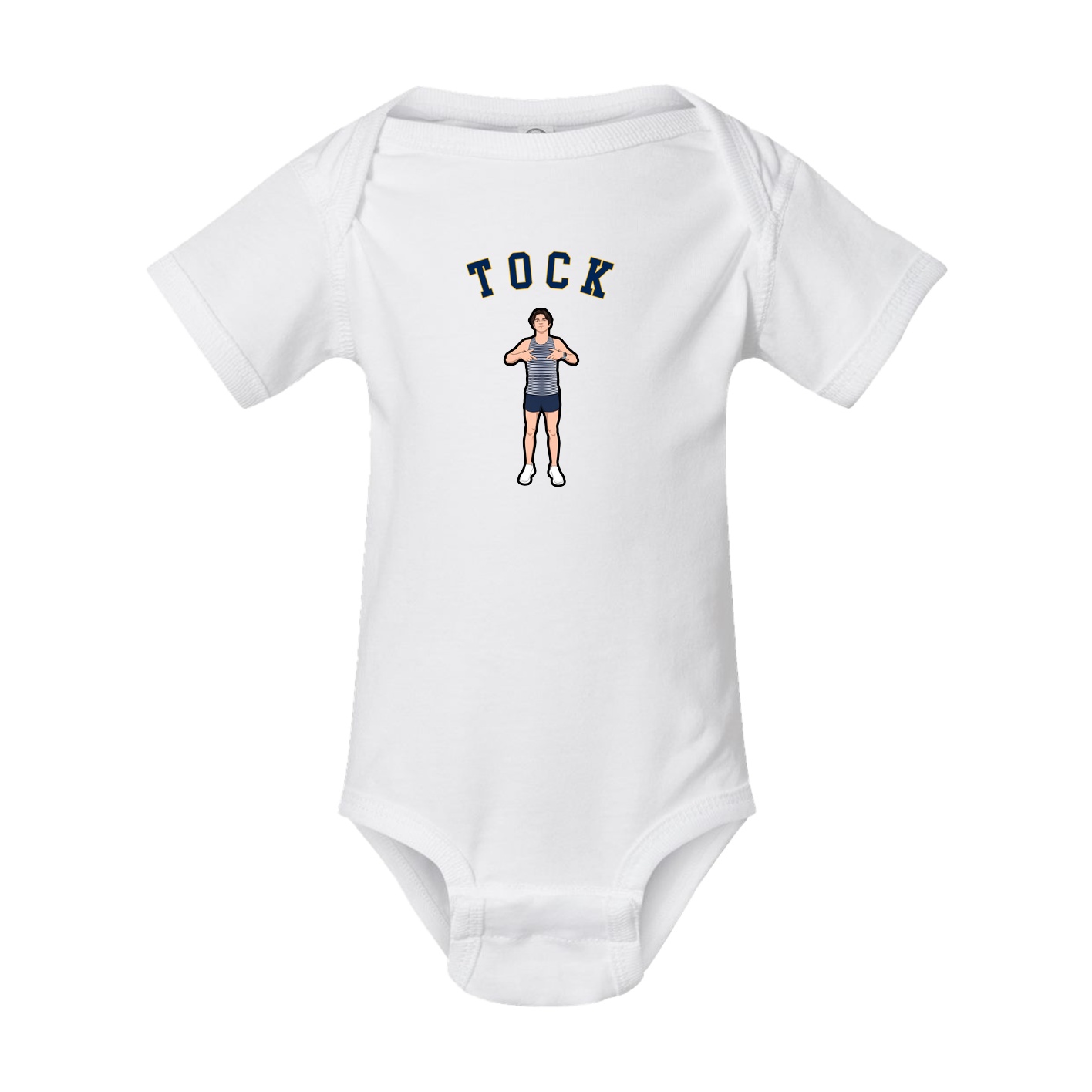 Baby Onesie — Shirsey Arch in White