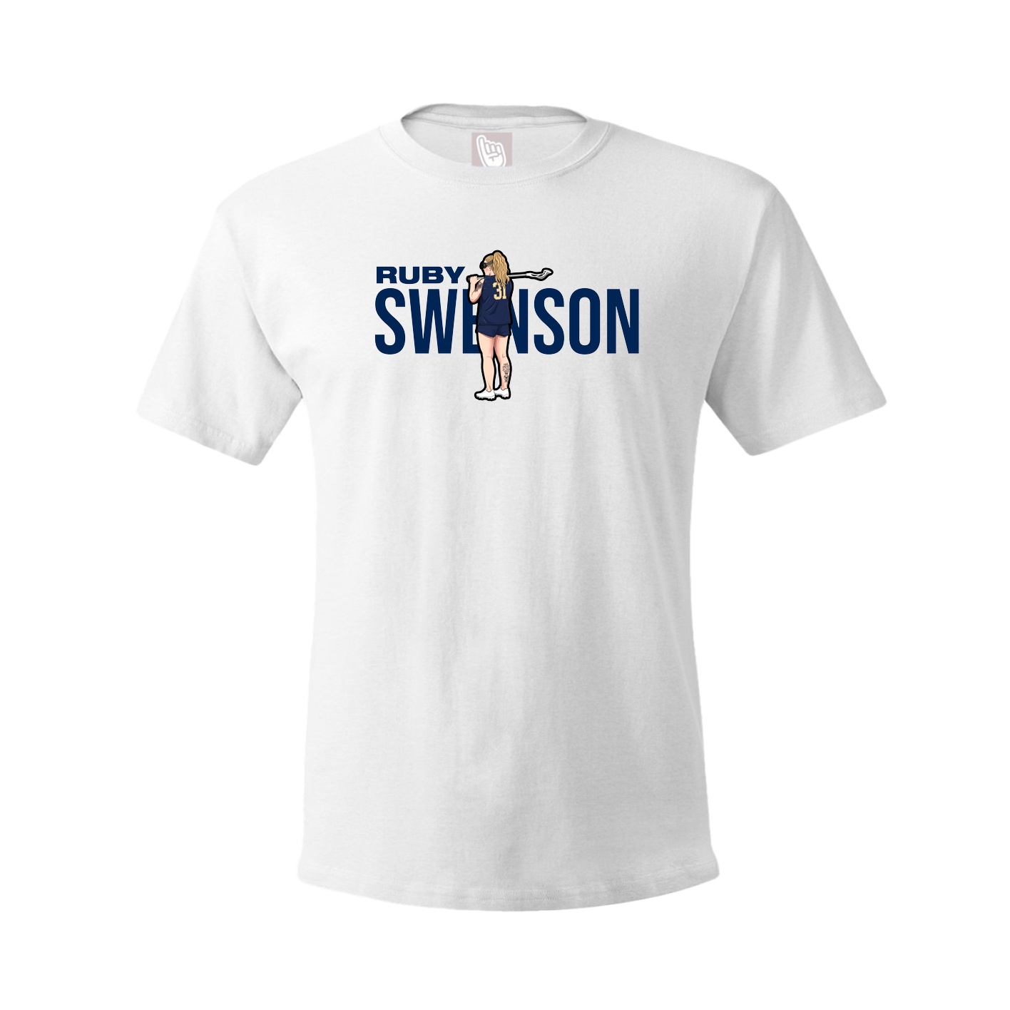 Youth Tee — Player Name in White