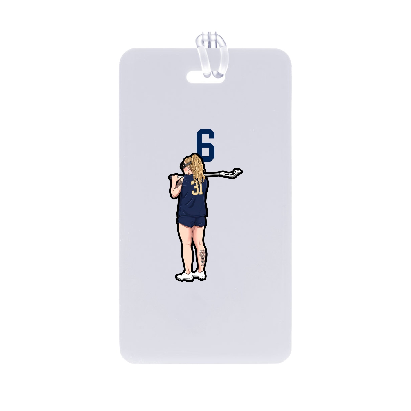 Bag Tag — Number Top in Classic