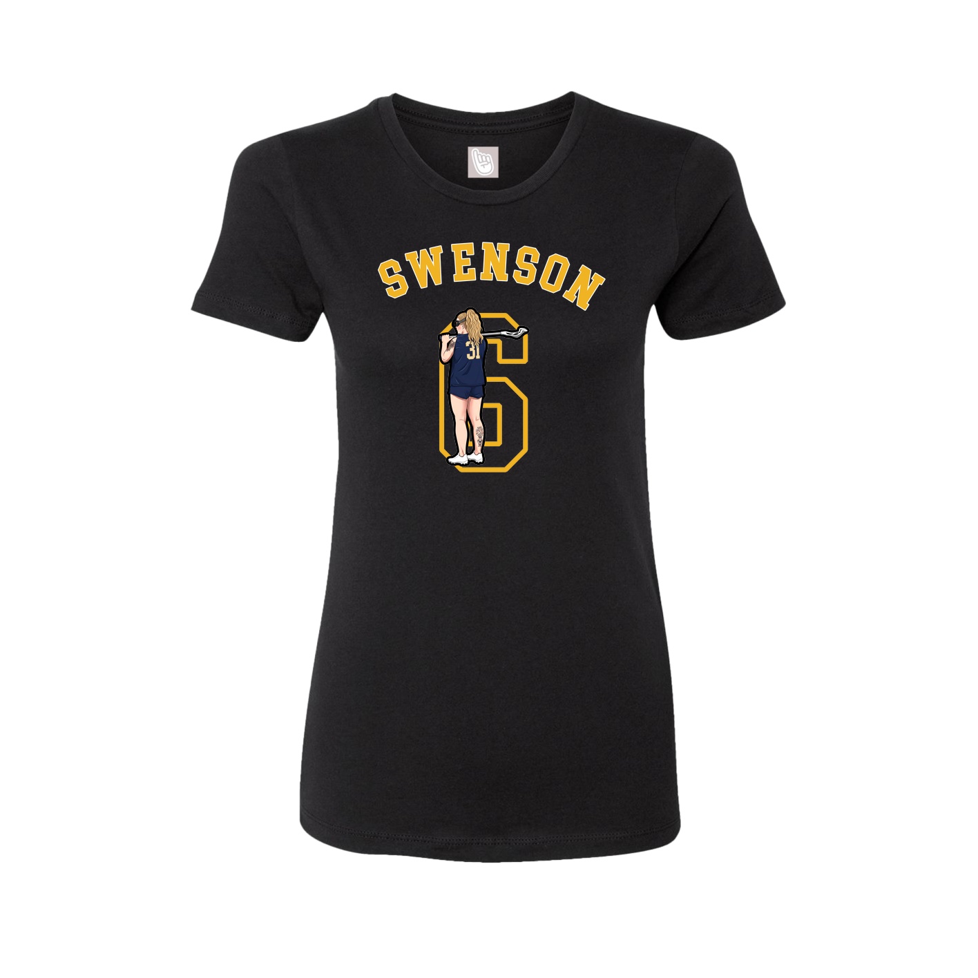 Womens Tee — Shirsey Arch in Black