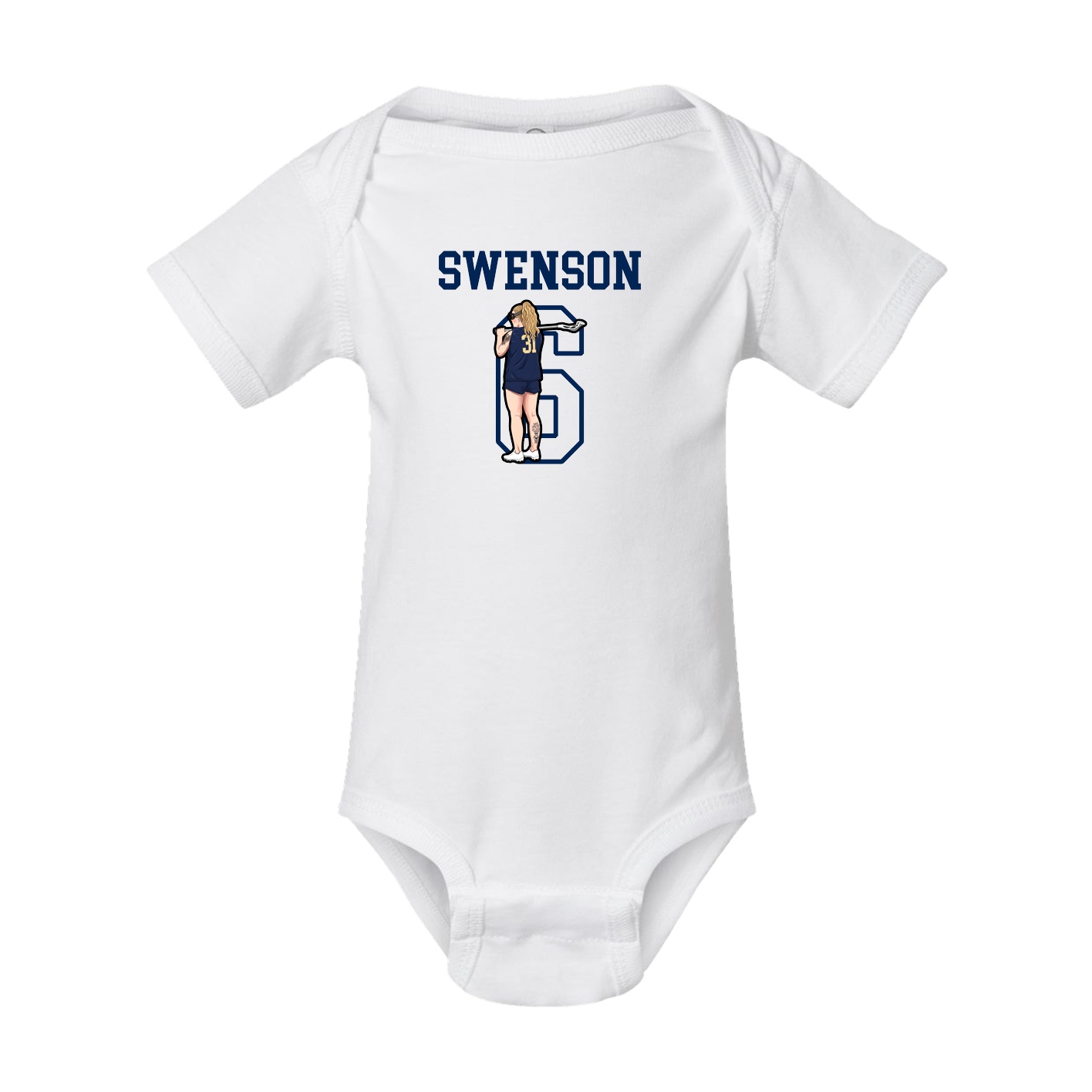 Baby Onesie — Shirsey in White