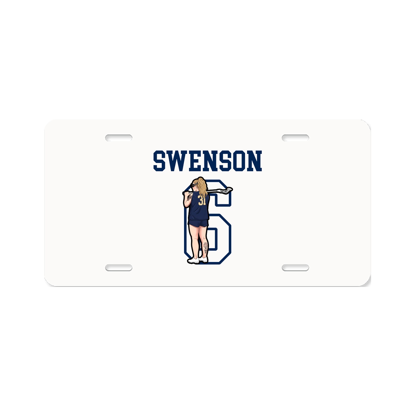 License Plate — Shirsey in Classic