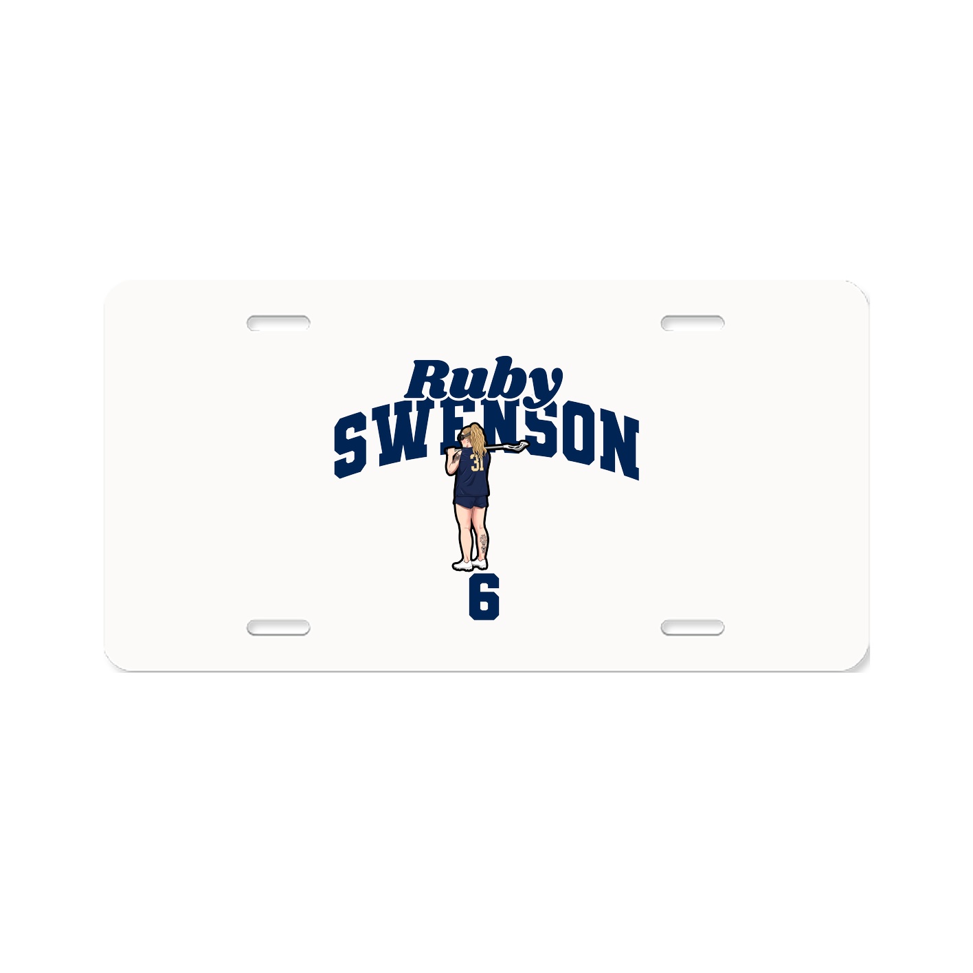 License Plate — Signature Arch in Classic