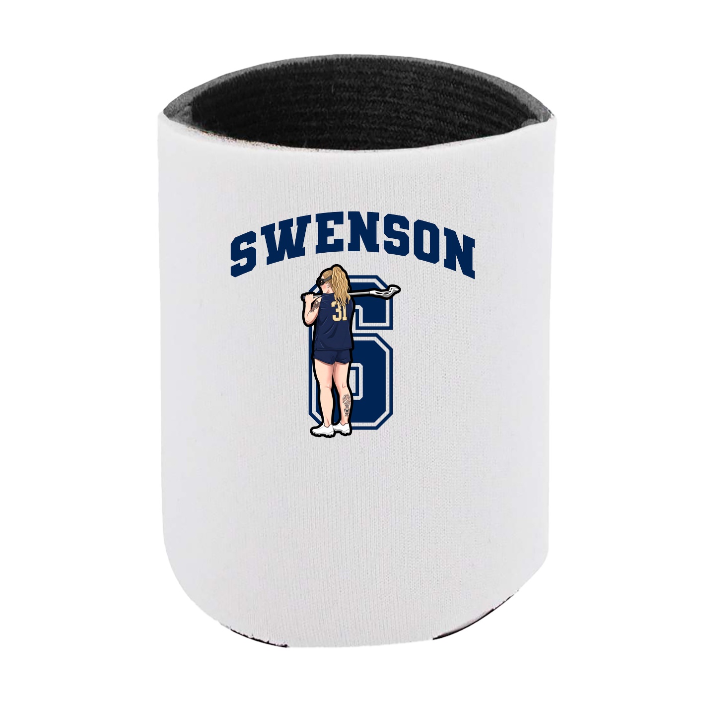 Can Holder — Number in White