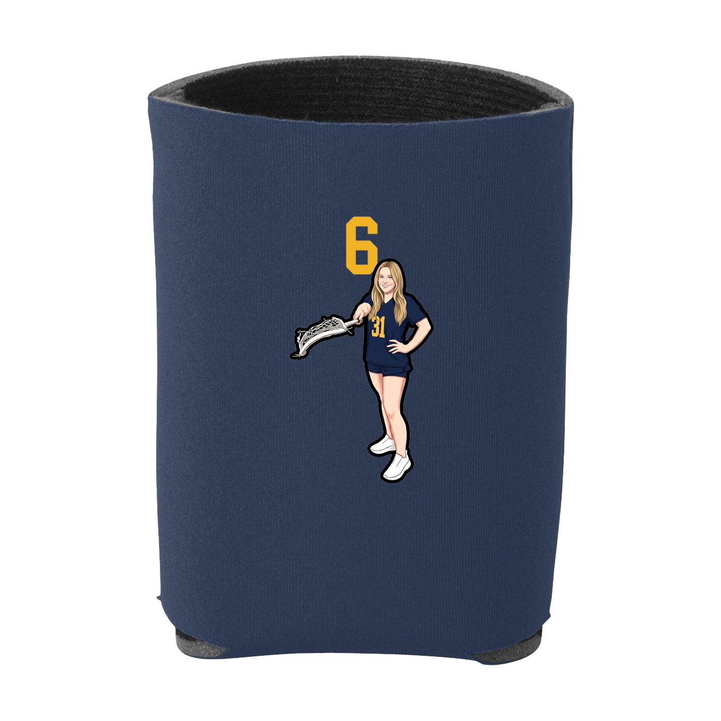 Can Holder — Number Top in Navy