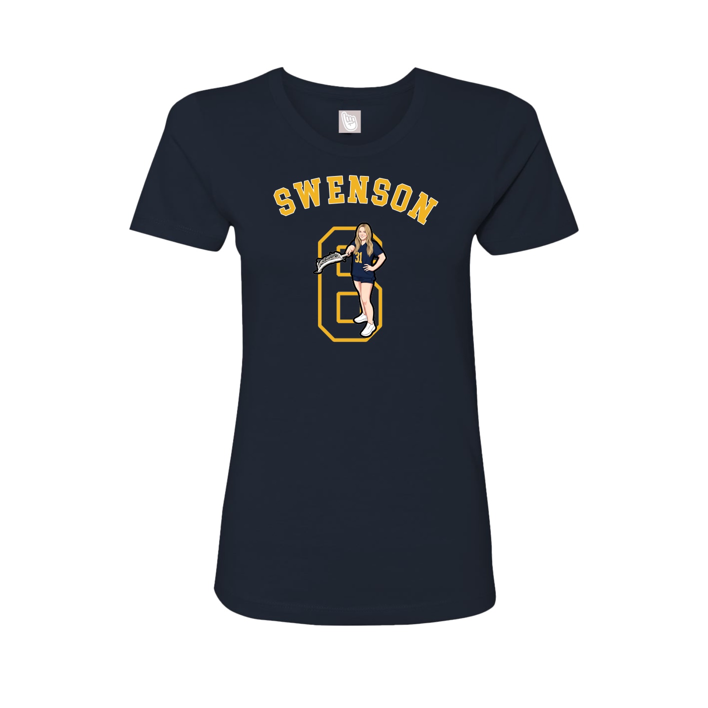 Womens Tee — Shirsey Arch in Navy