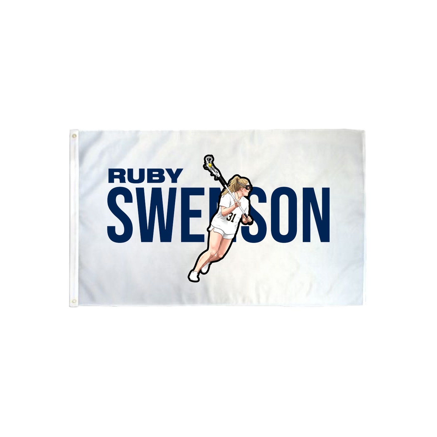 3x5 Flag — Player Name in Classic
