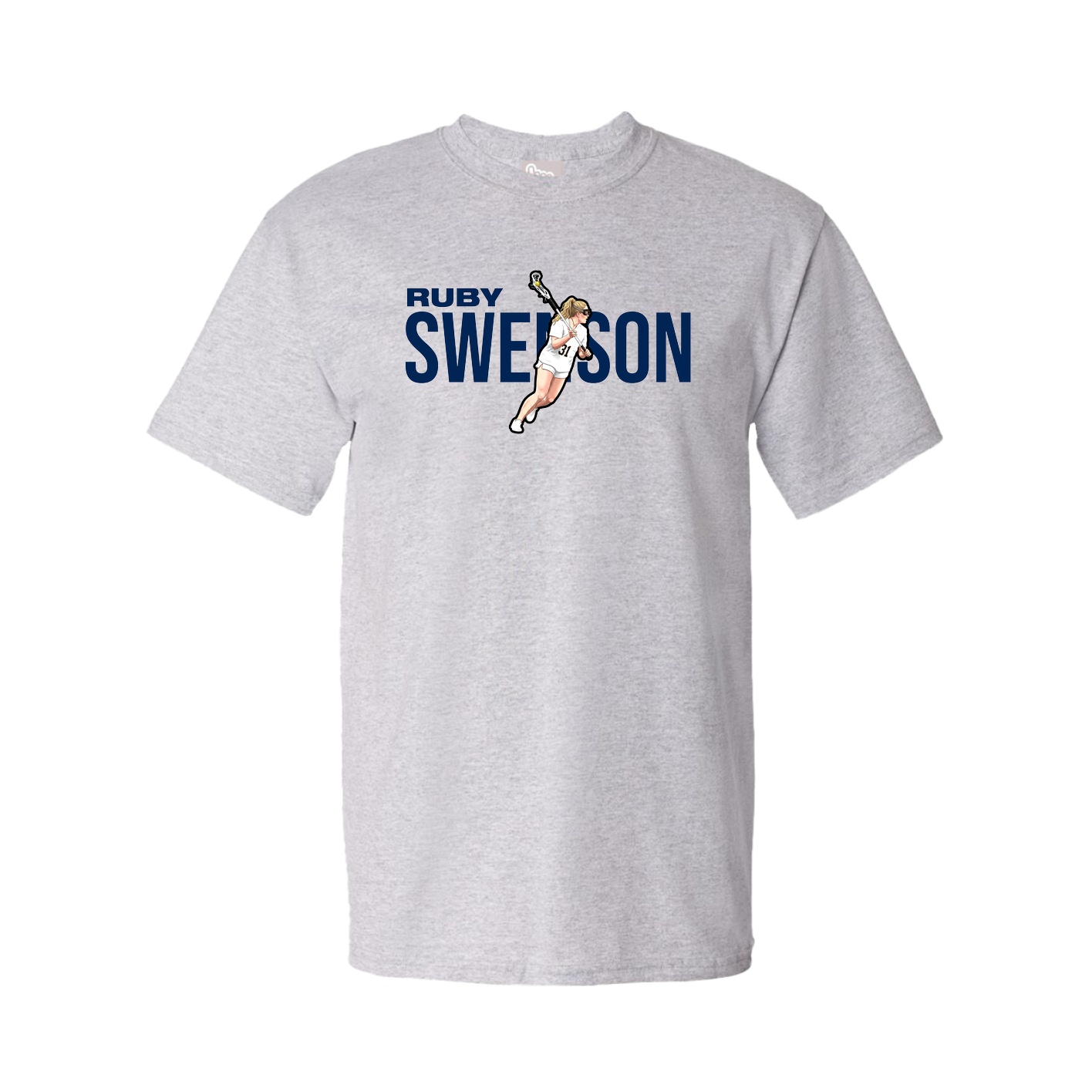 Tee — Player Name in Grey