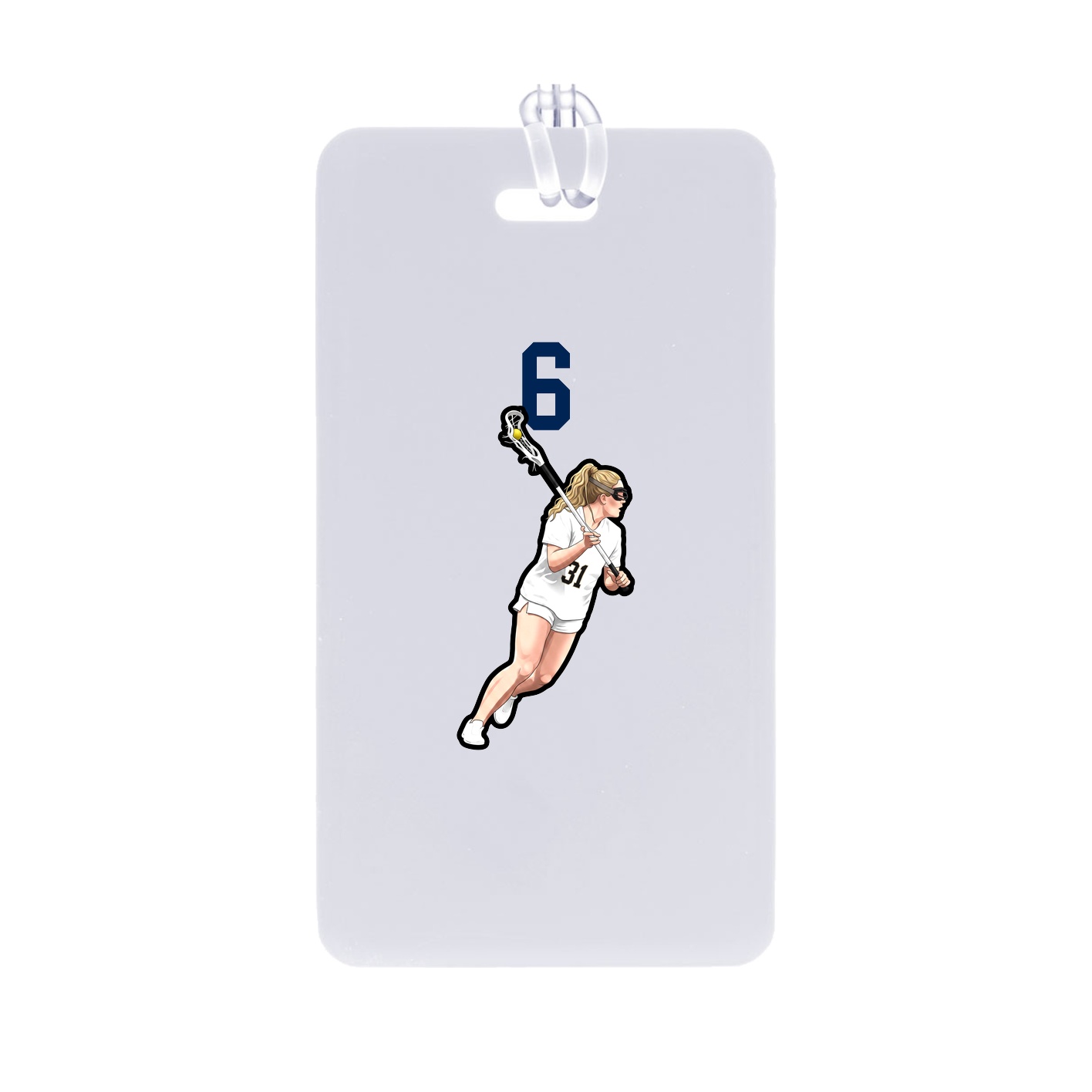 Bag Tag — Number Top in Classic