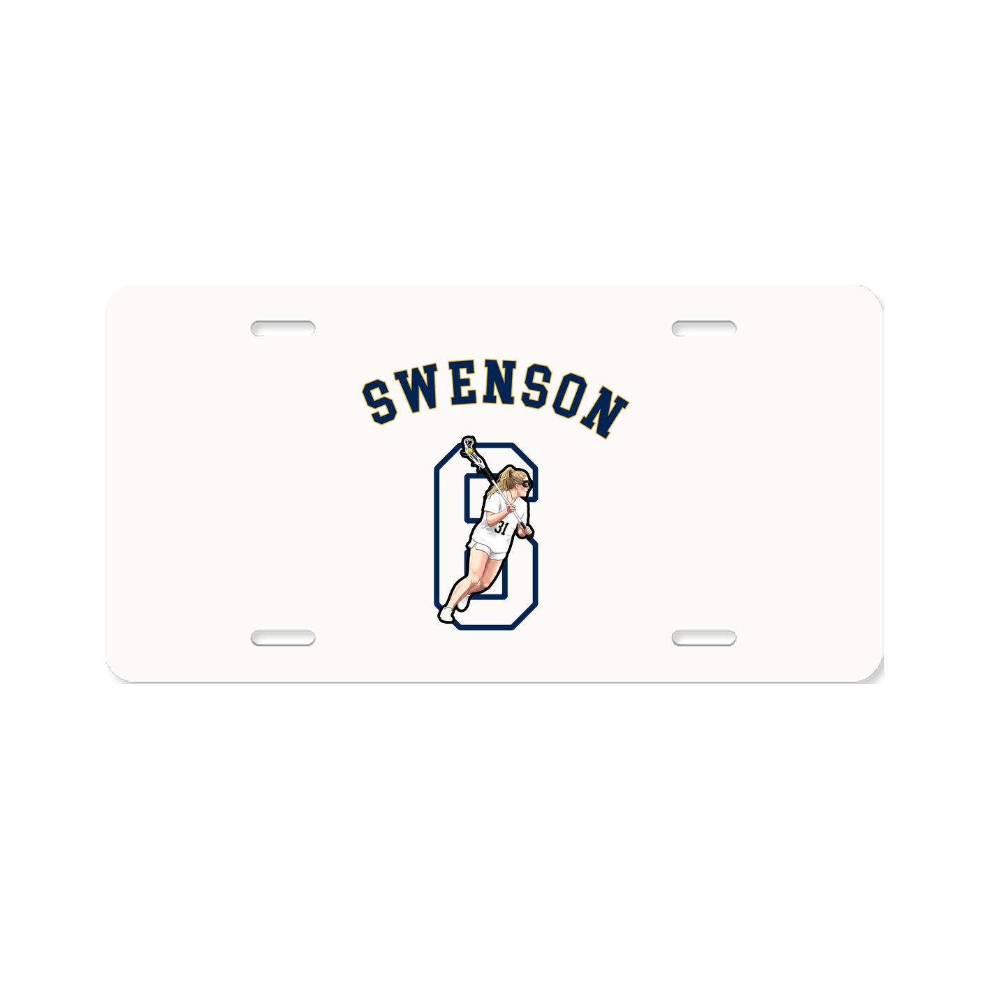 License Plate — Shirsey Arch in Classic