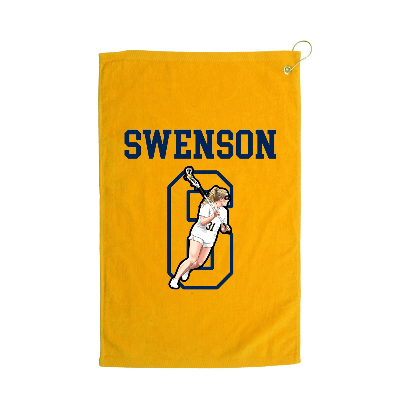 Golf Towel — Shirsey in Gold