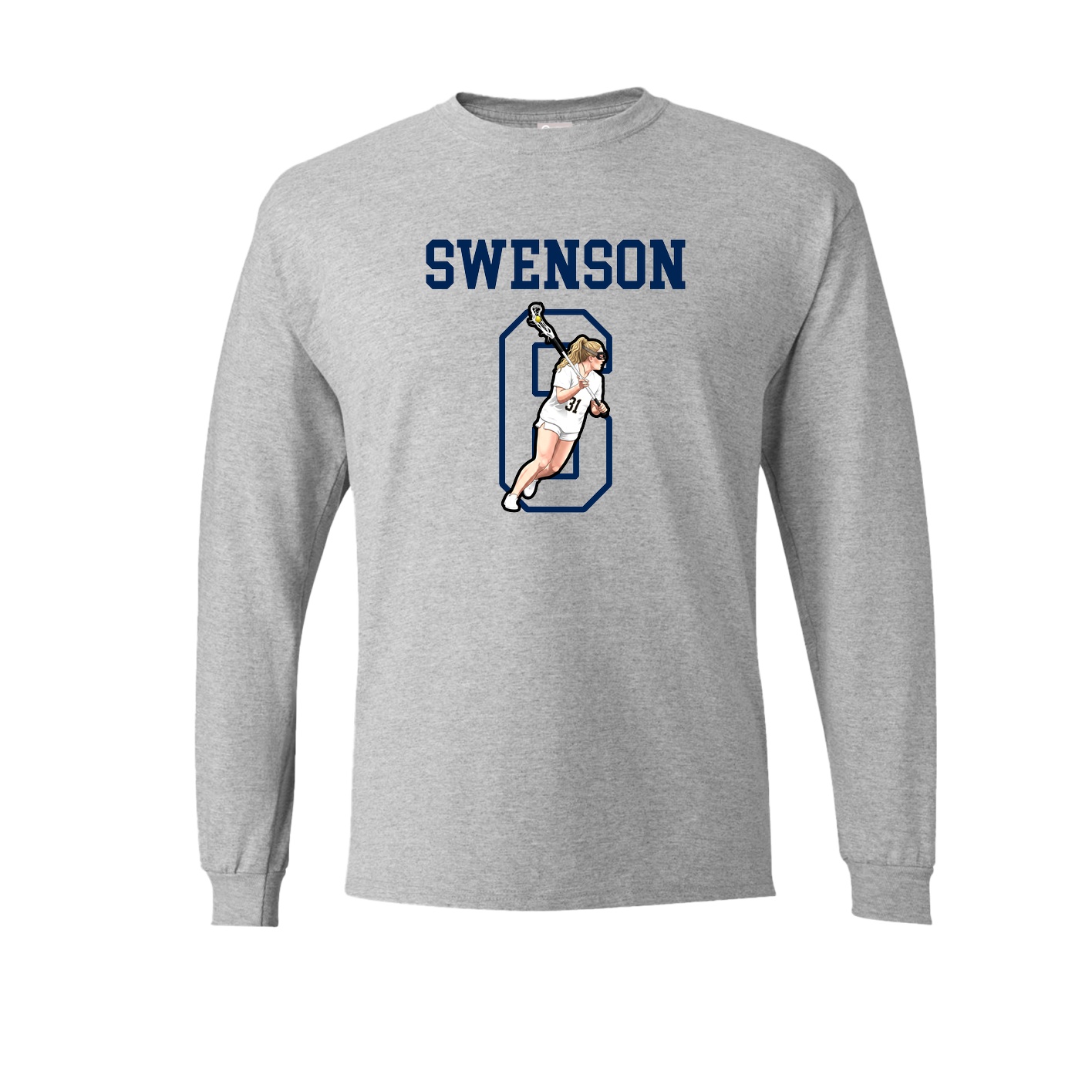 Long Sleeve Tee — Shirsey in Grey