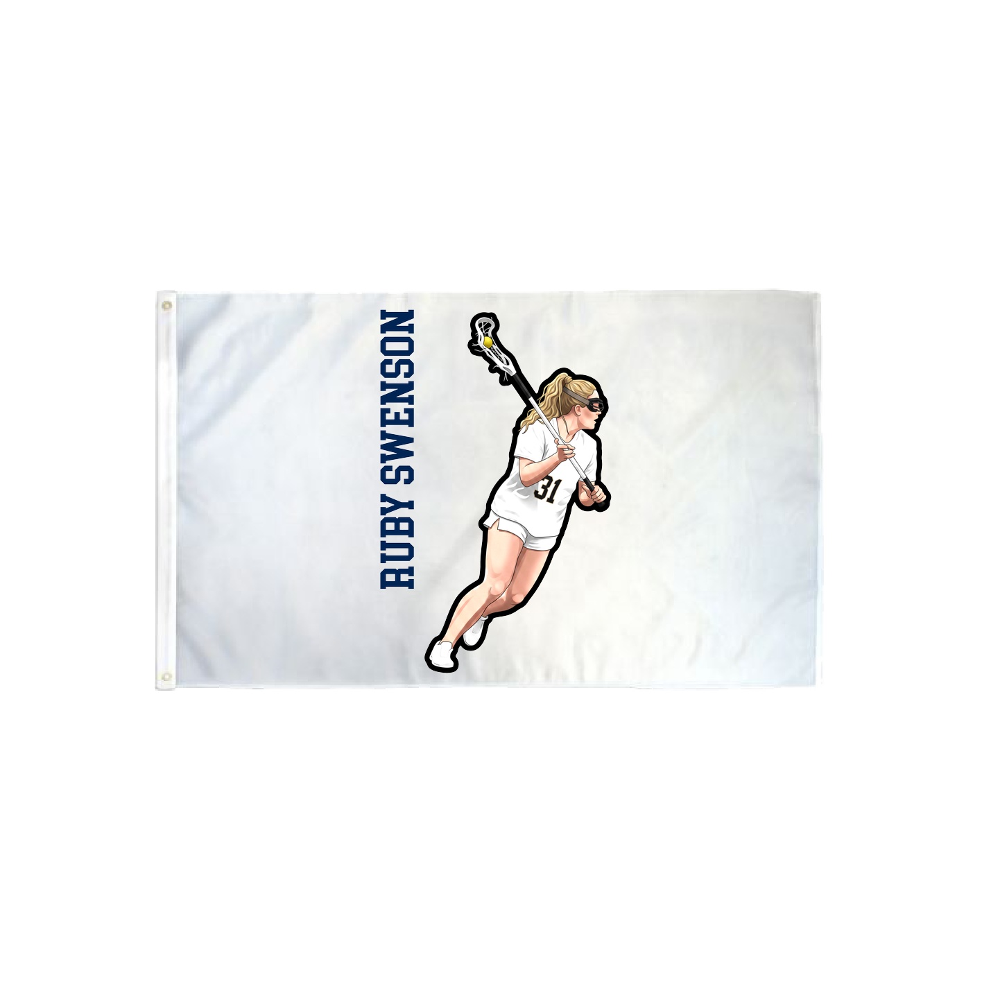 3x5 Flag — Name Vertical in Classic