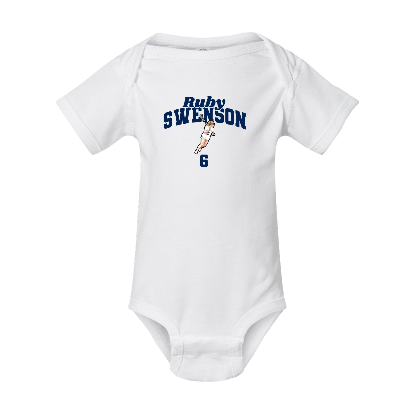Baby Onesie — Signature Arch in White