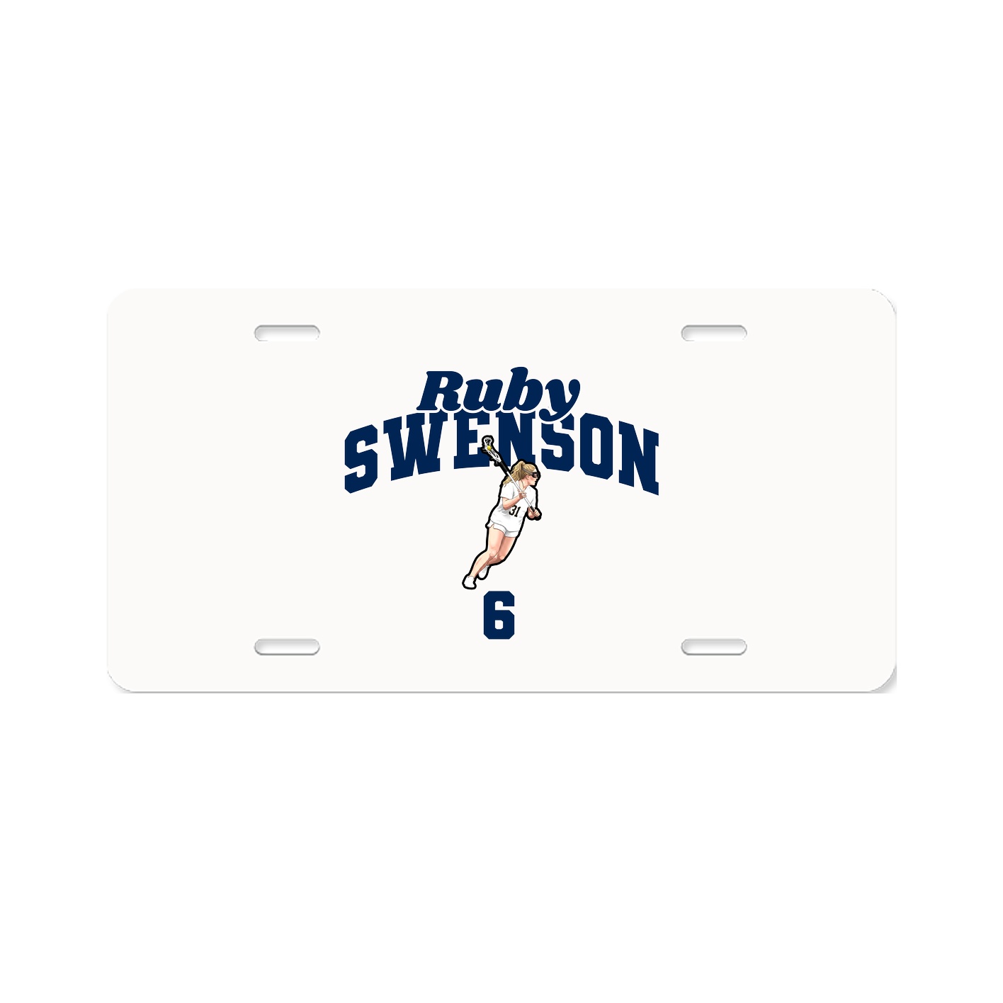 License Plate — Signature Arch in Classic