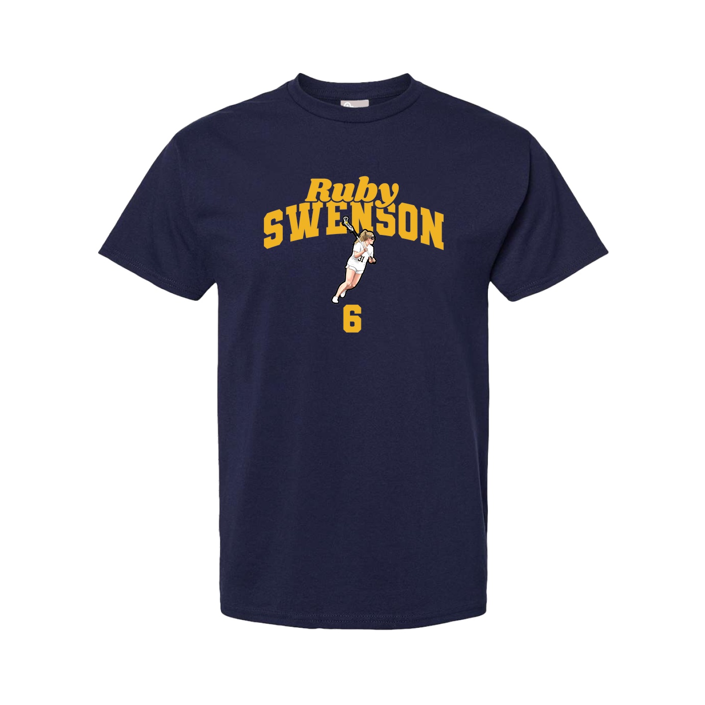 Youth Tee — Signature Arch in Navy