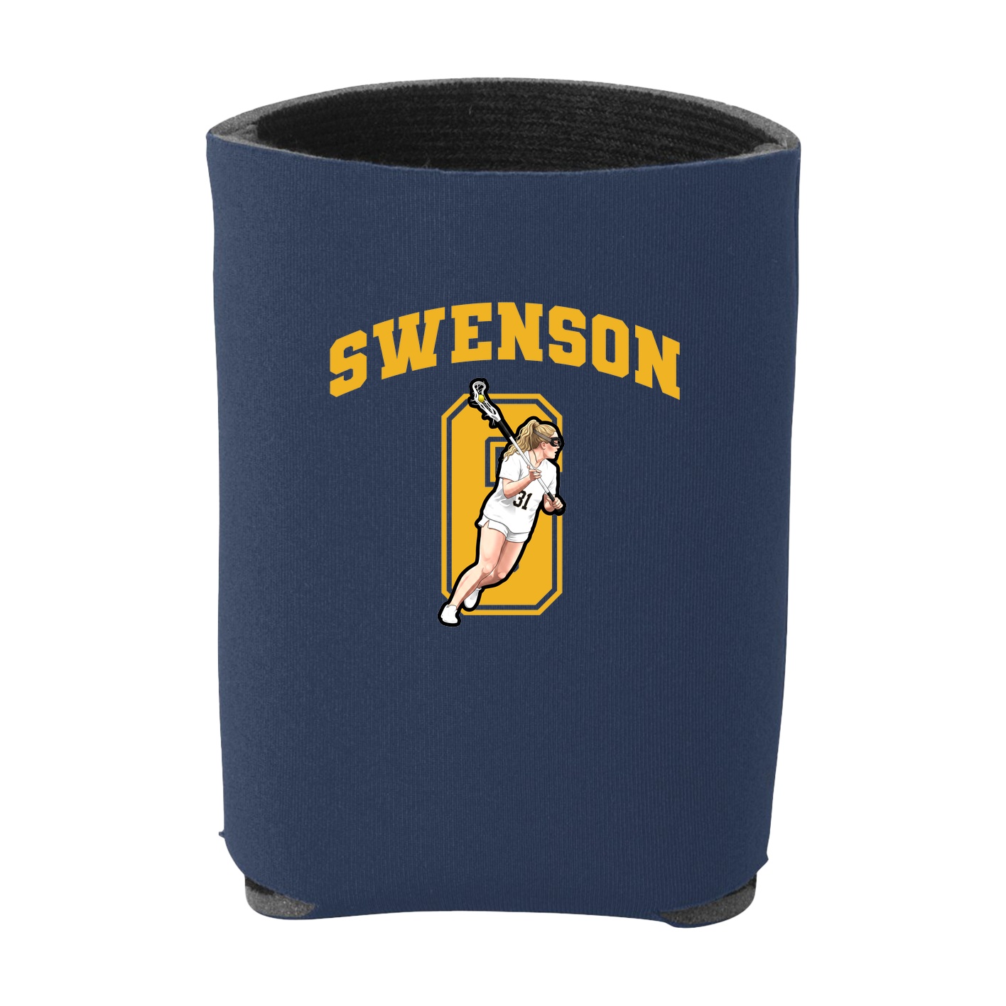 Can Holder — Number in Navy