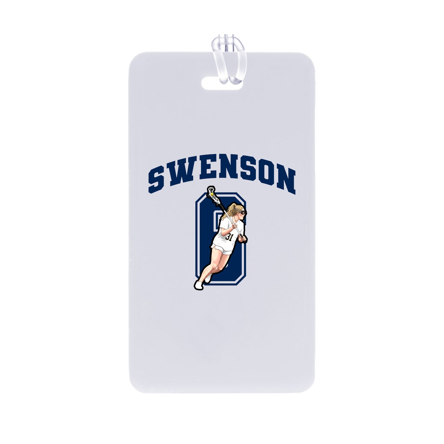 Bag Tag — Number in Classic