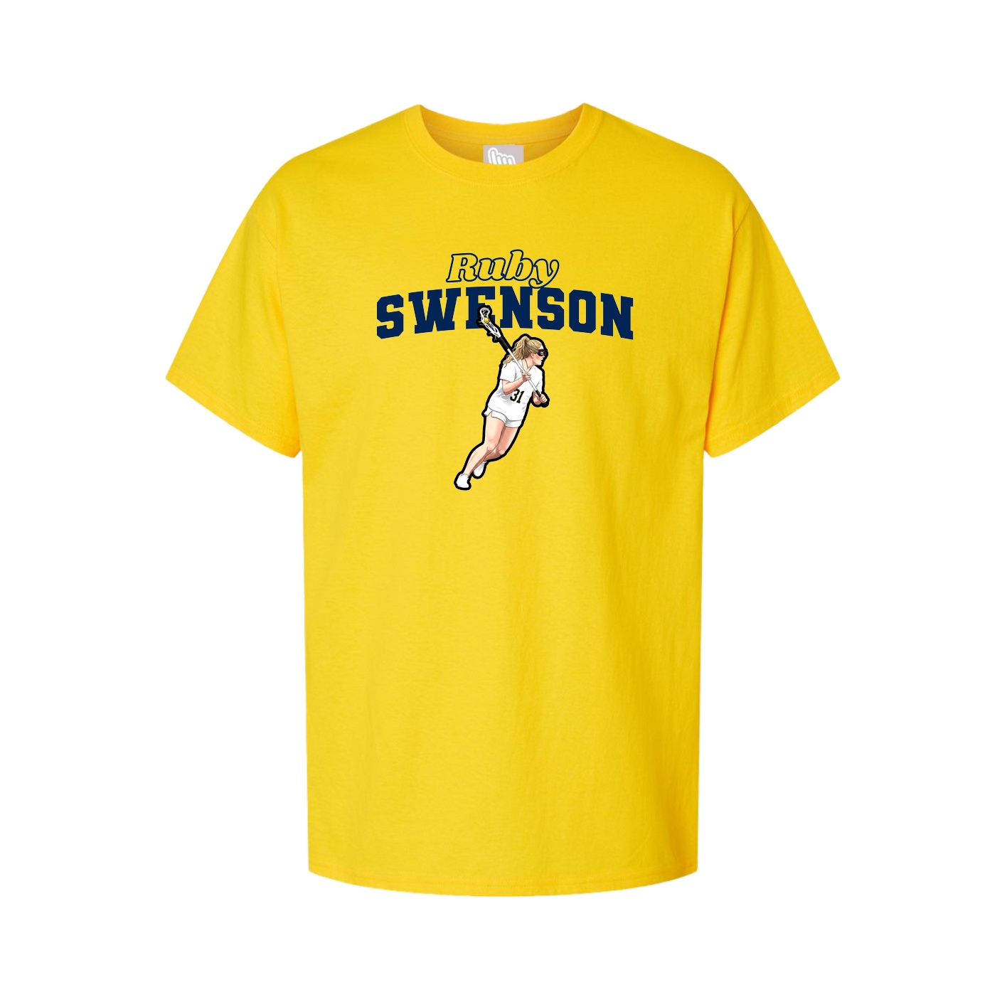 Tee — Name Arch in Gold