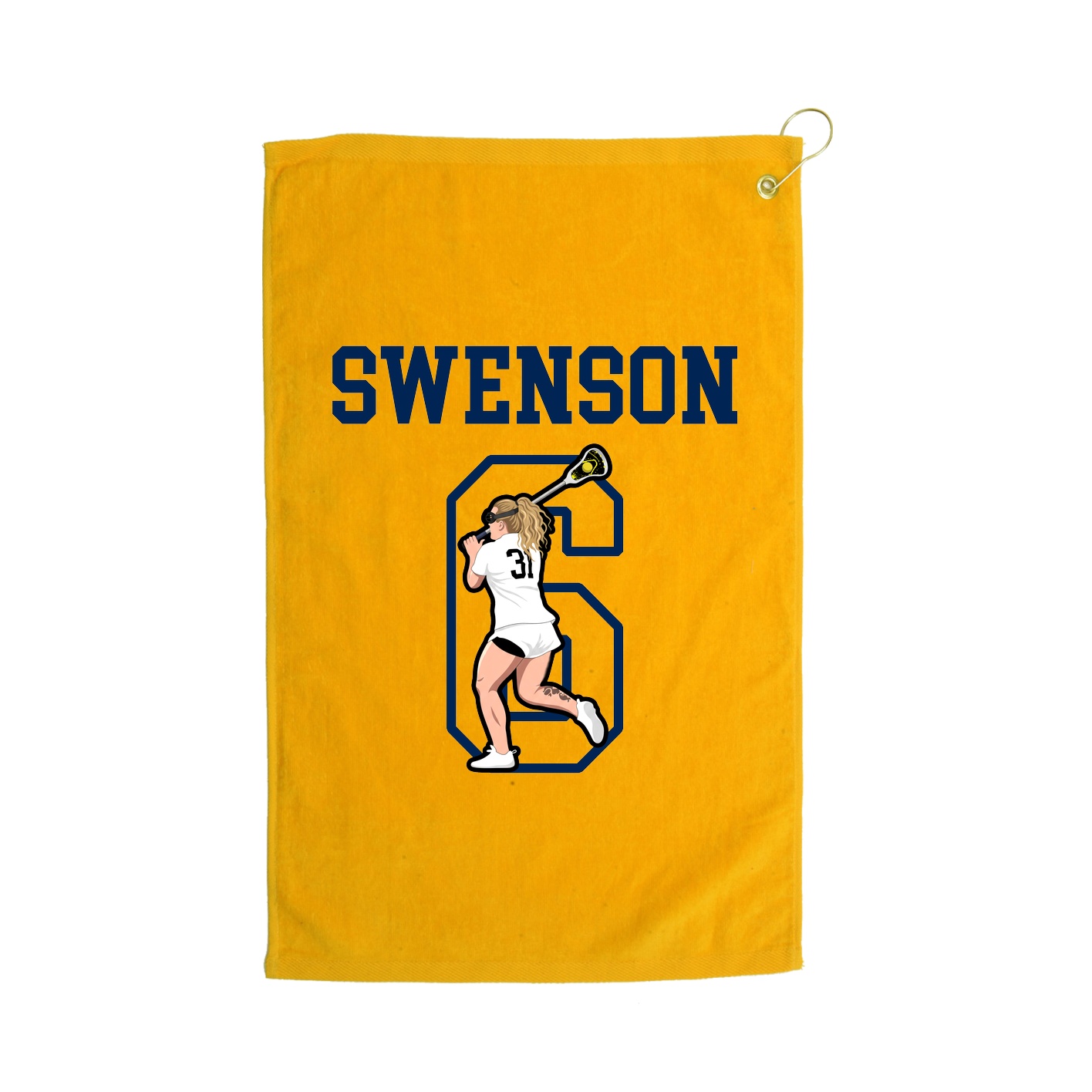 Golf Towel — Shirsey in Gold
