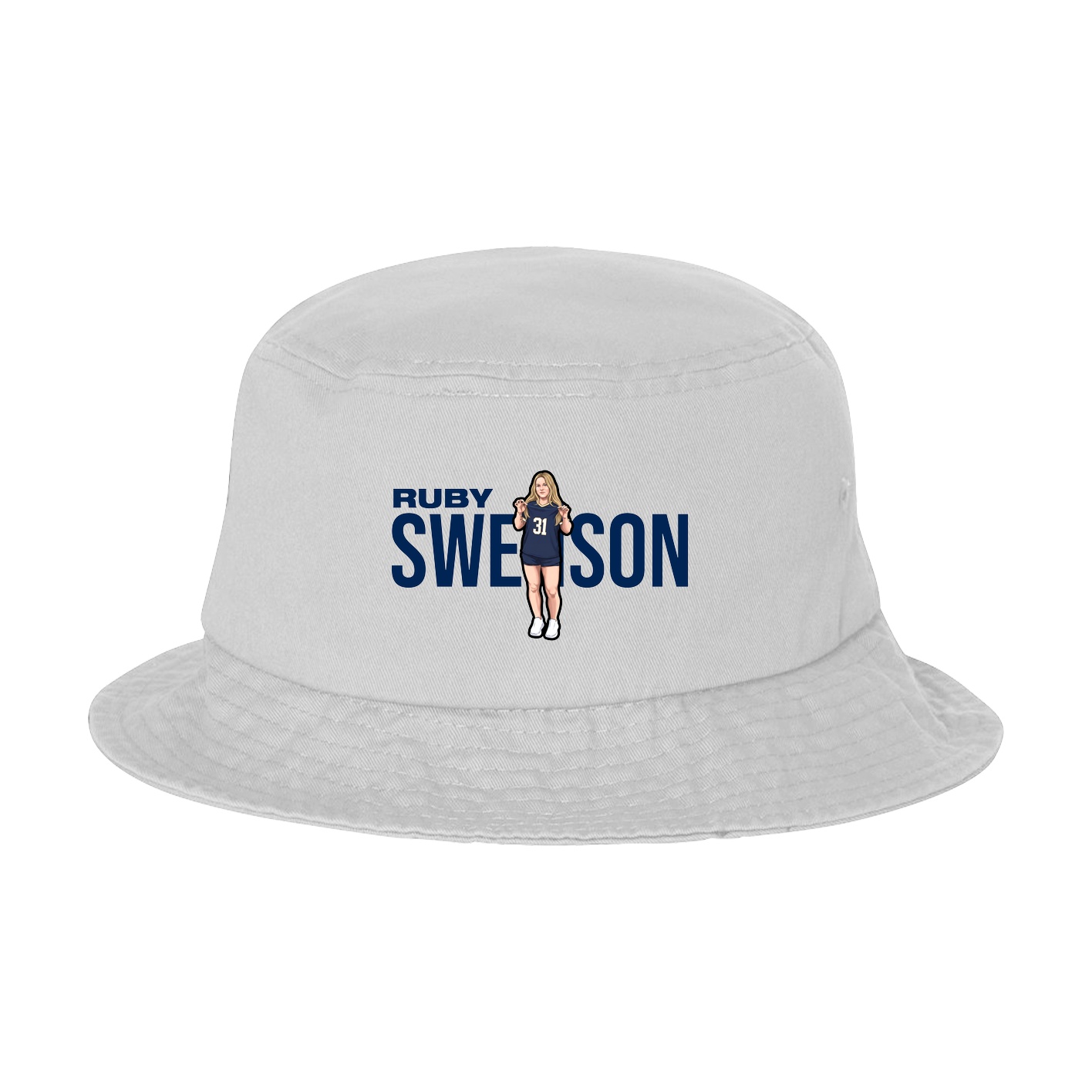 Bucket Cap — Player Name in White