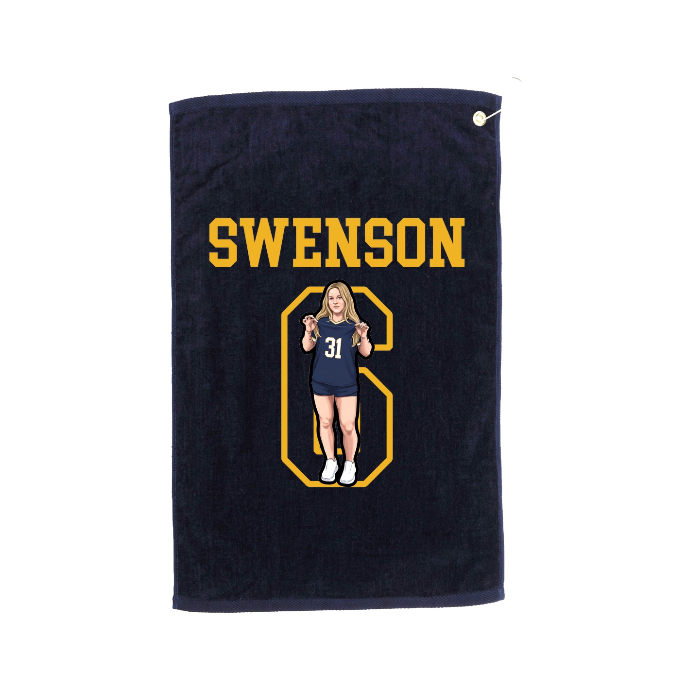 Golf Towel — Shirsey in Navy