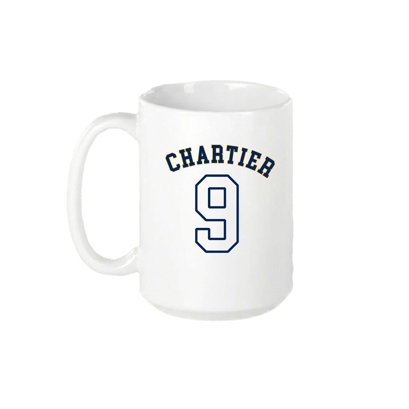 15oz Coffee Mug — Shirsey Arch in White