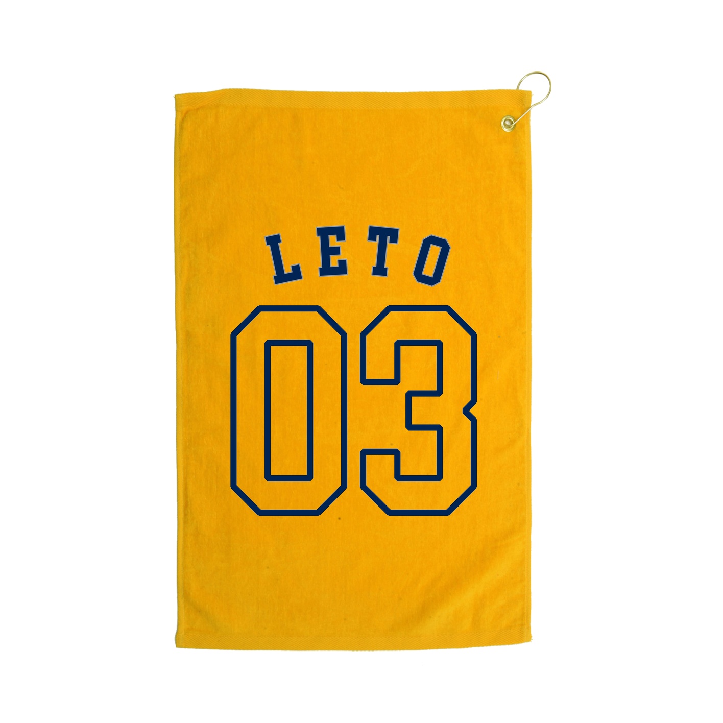 Golf Towel — Shirsey Arch in Gold
