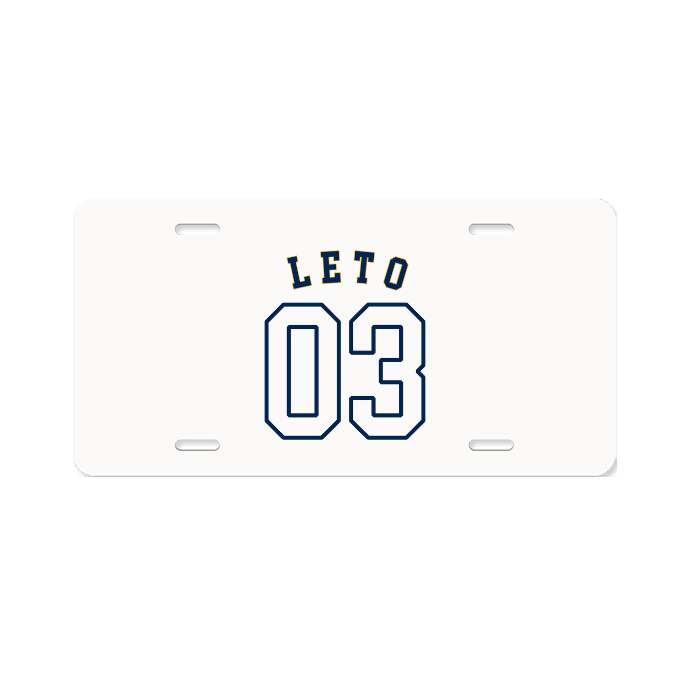 License Plate — Shirsey Arch in Classic