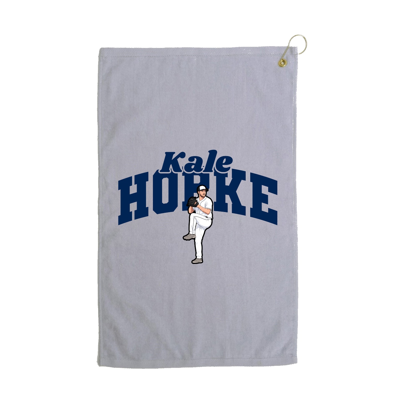 Golf Towel — Signature Arch in Grey