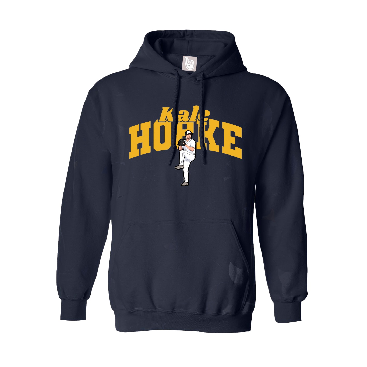 Hoodie — Signature Arch in Navy