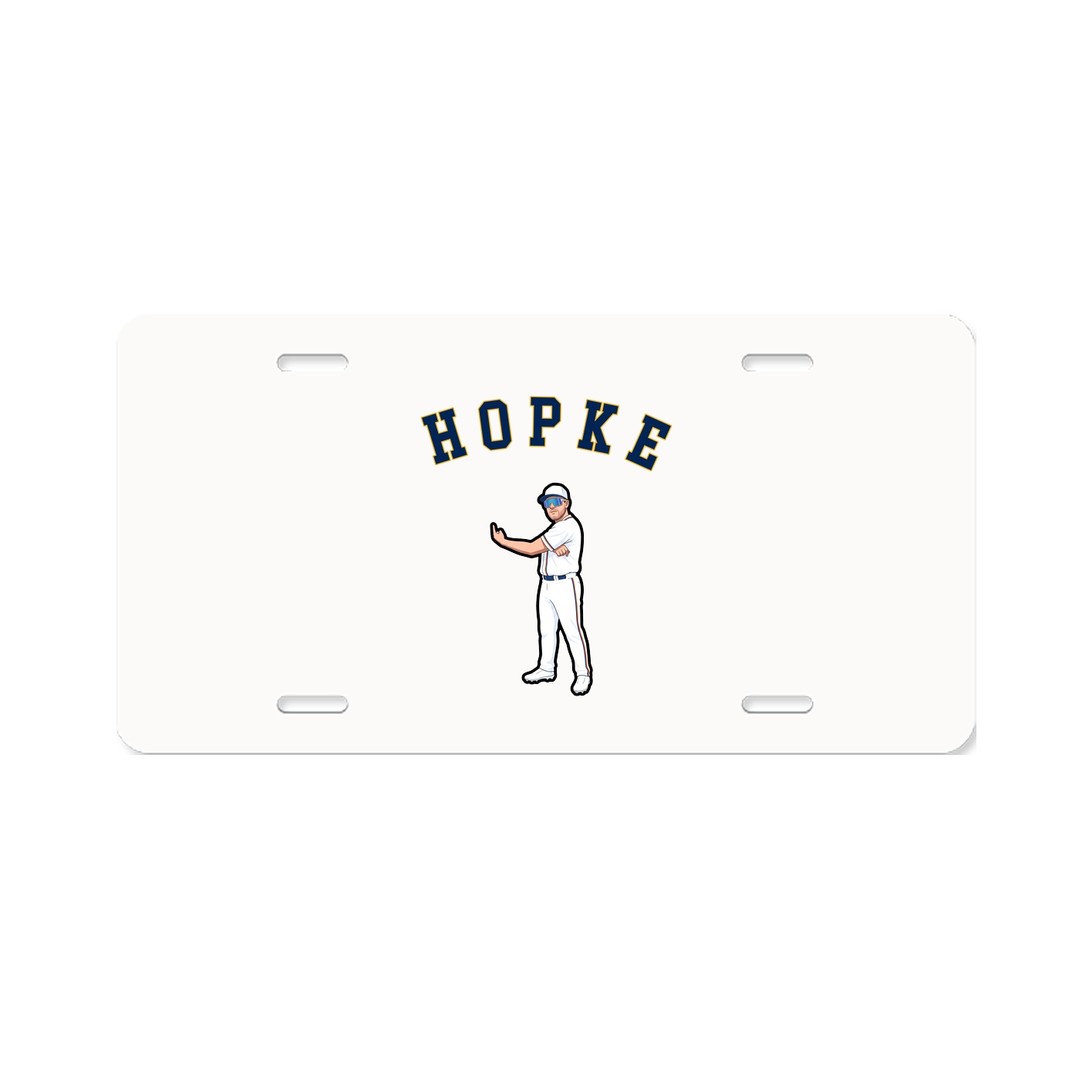 License Plate — Shirsey Arch in Classic