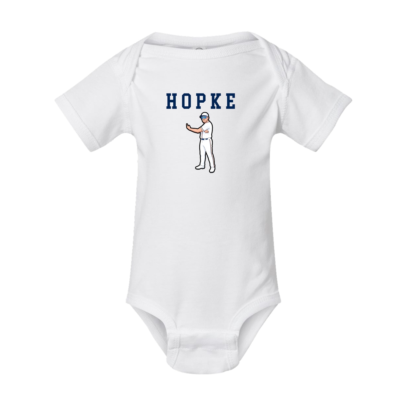Baby Onesie — Shirsey in White
