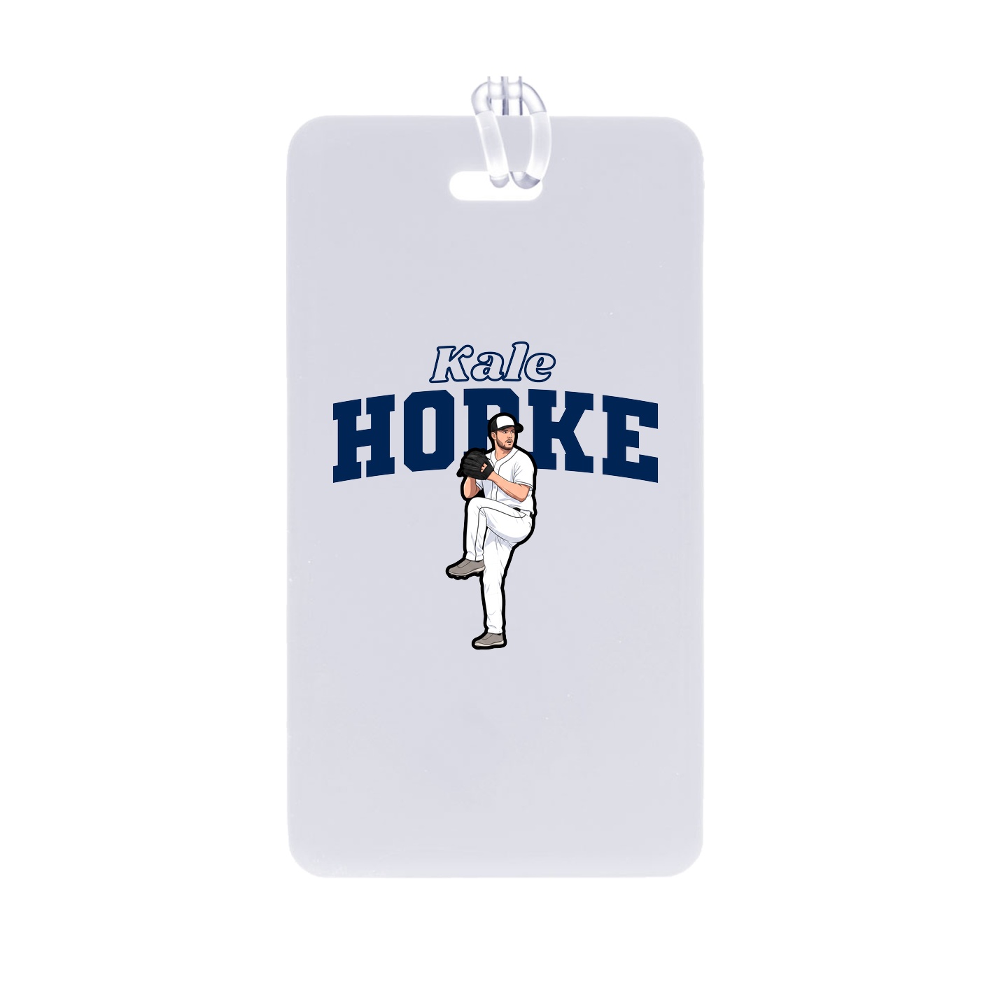 Bag Tag — Name Arch in Classic