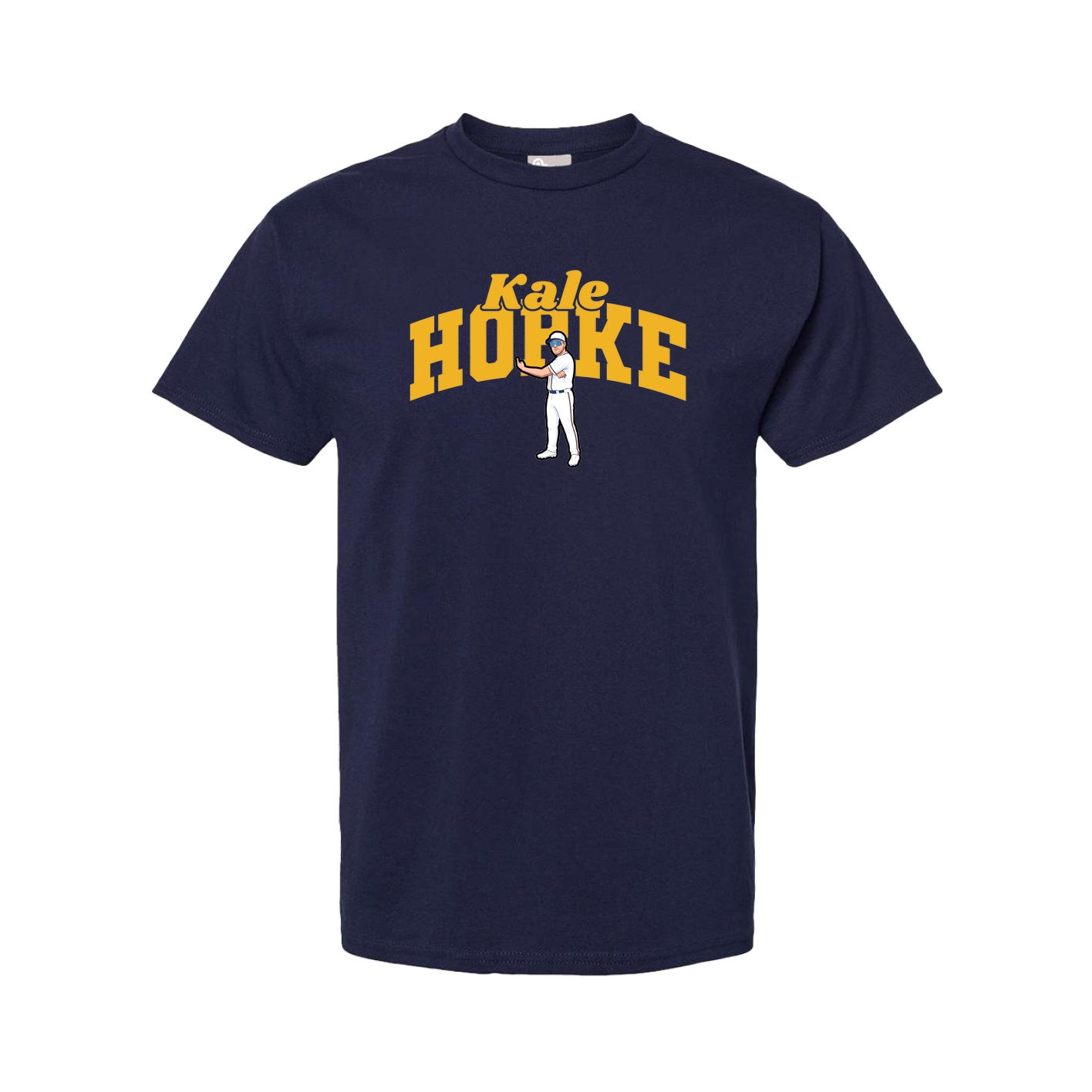 Tee — Signature Arch in Navy