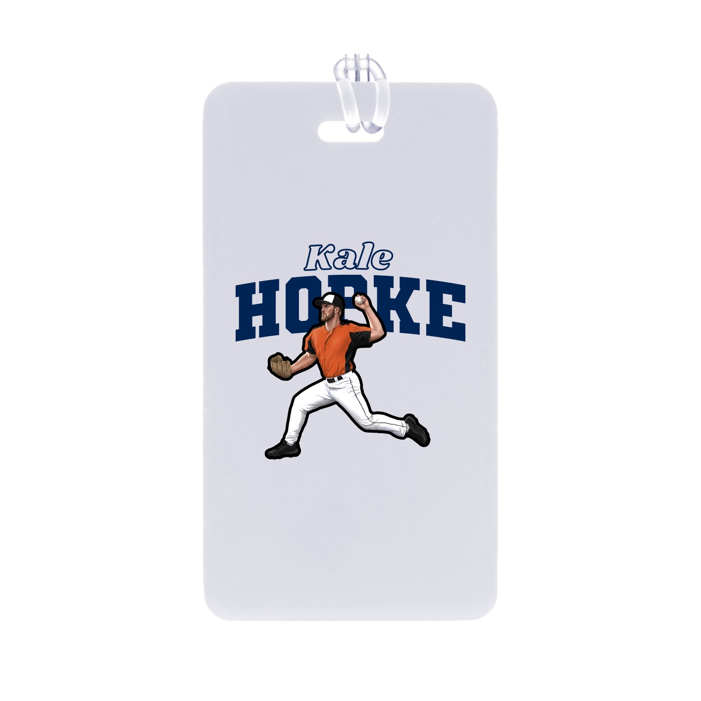 Bag Tag — Name Arch in Classic