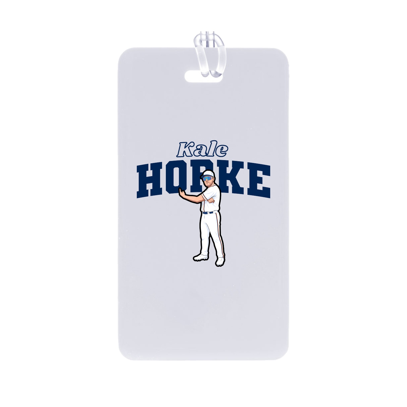 Bag Tag — Name Arch in Classic