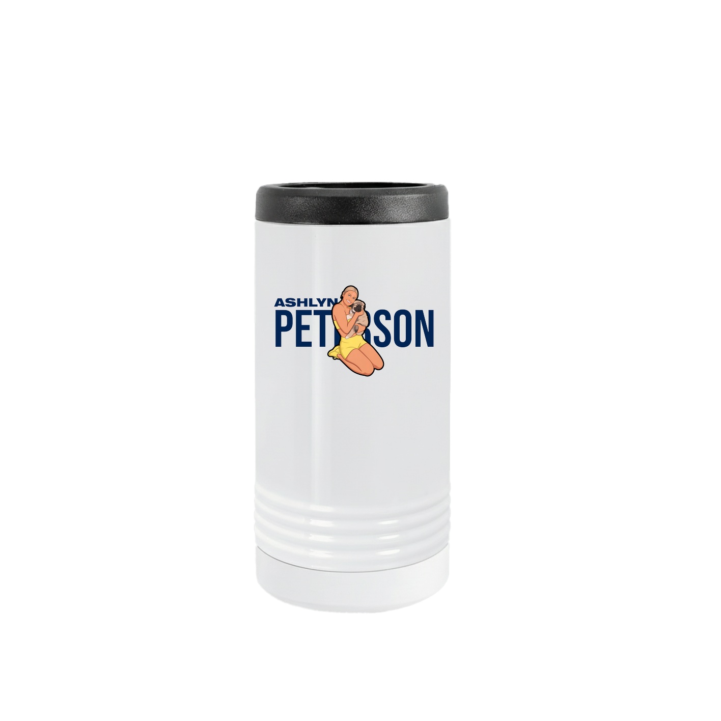 Slim Beverage Holder — Player Name in White