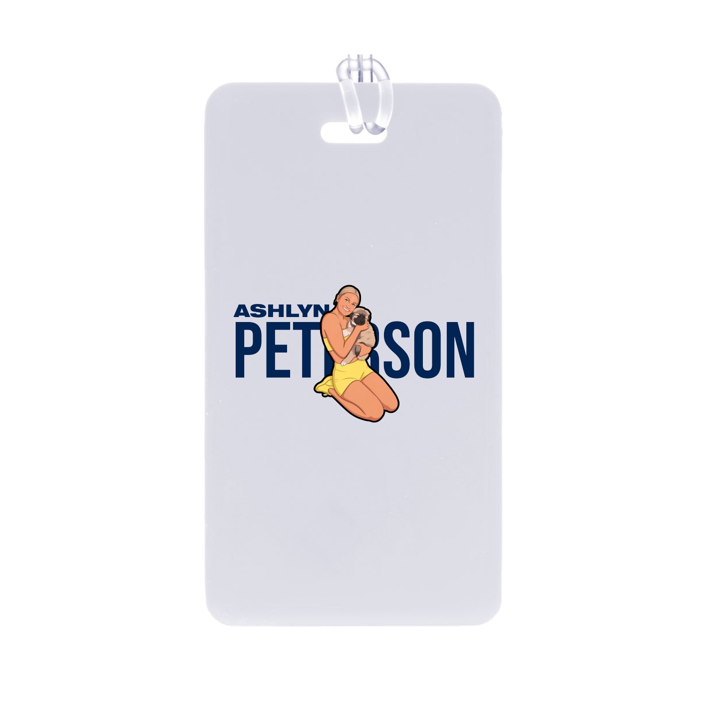 Bag Tag — Player Name in Classic