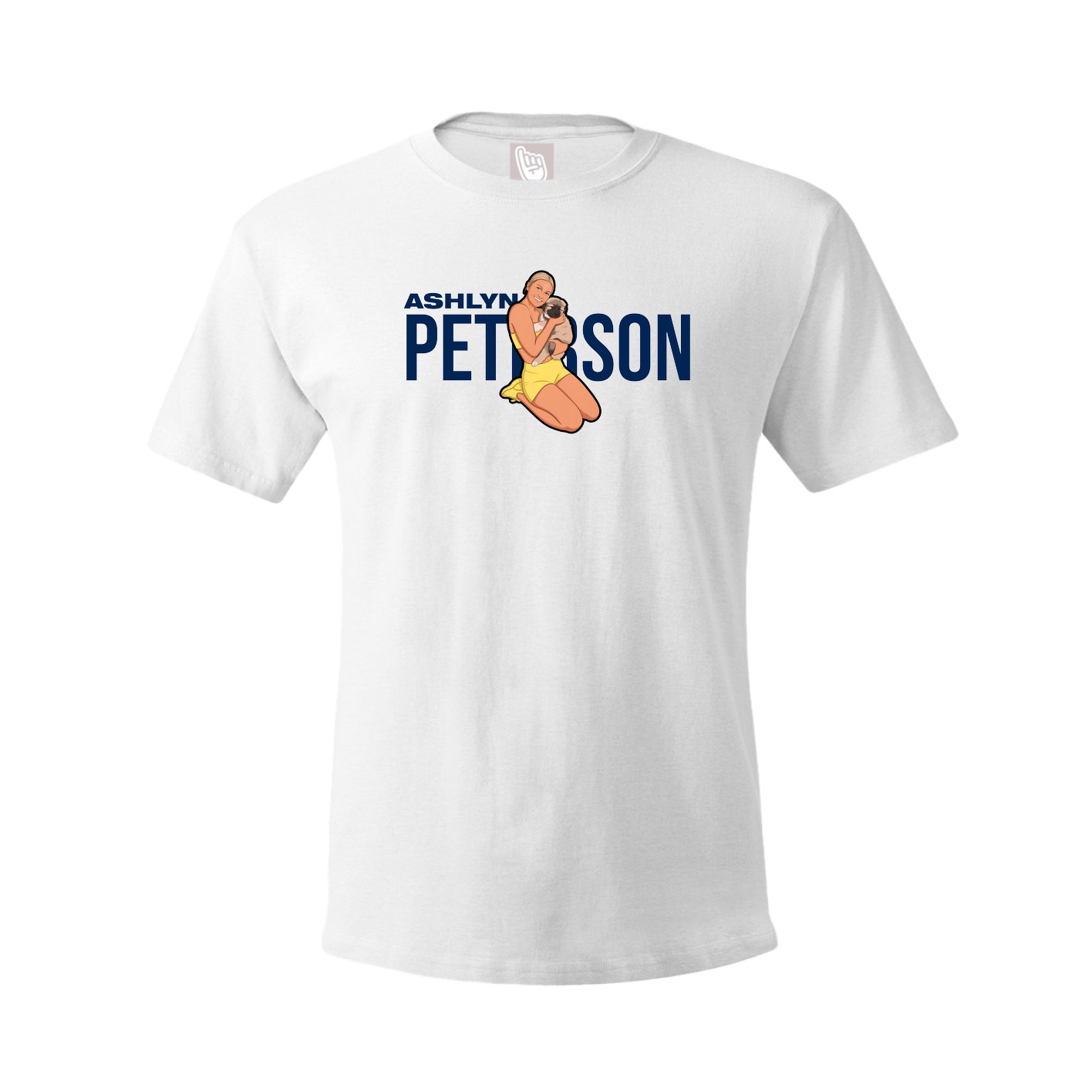 Youth Tee — Player Name in White