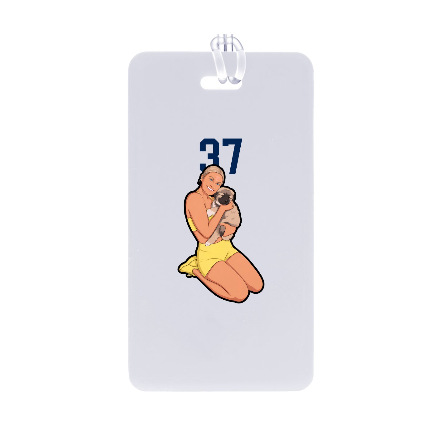 Bag Tag — Number Top in Classic