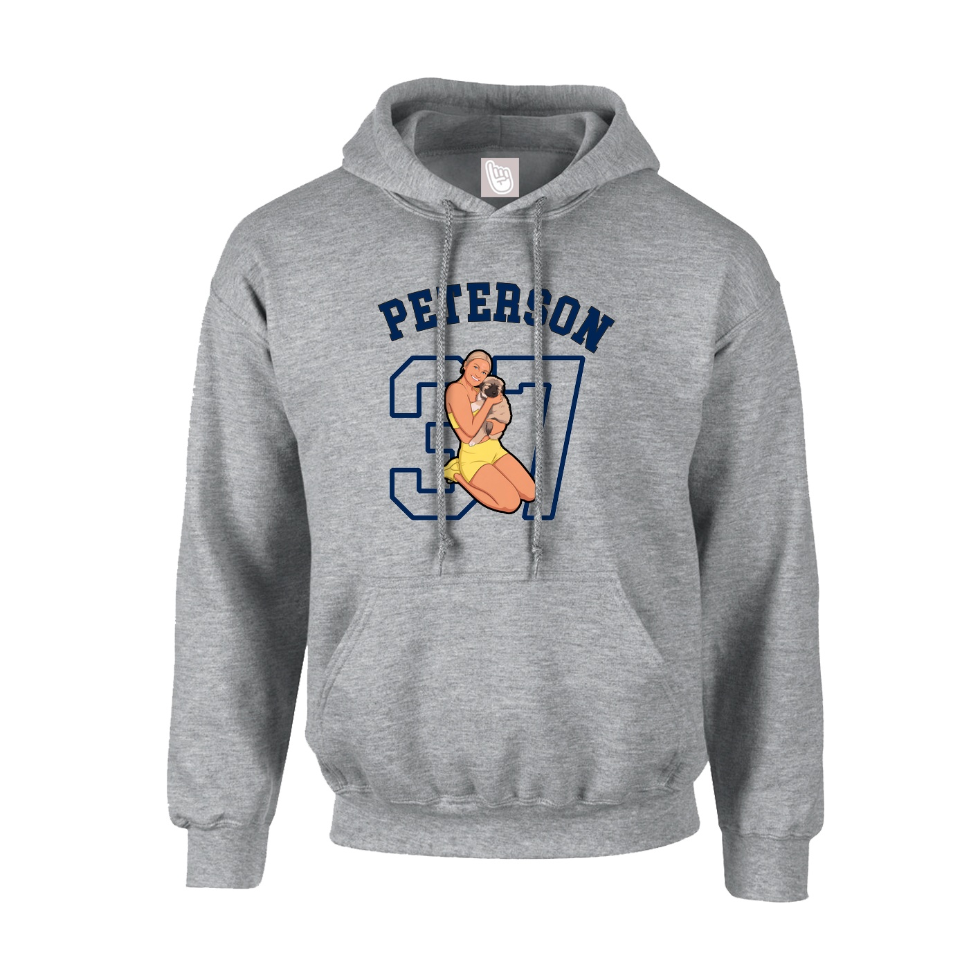 Youth Hoodie — Shirsey Arch in Grey