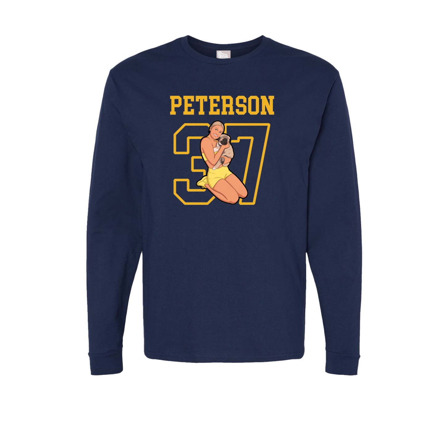 Long Sleeve Tee — Shirsey in Navy